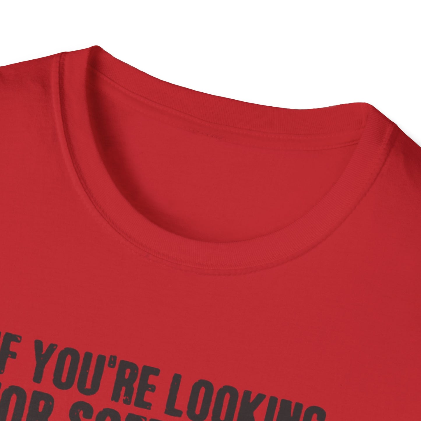 Men's Witty Pickleball T-shirt - Looking for Soft Serve? Get Ice Cream