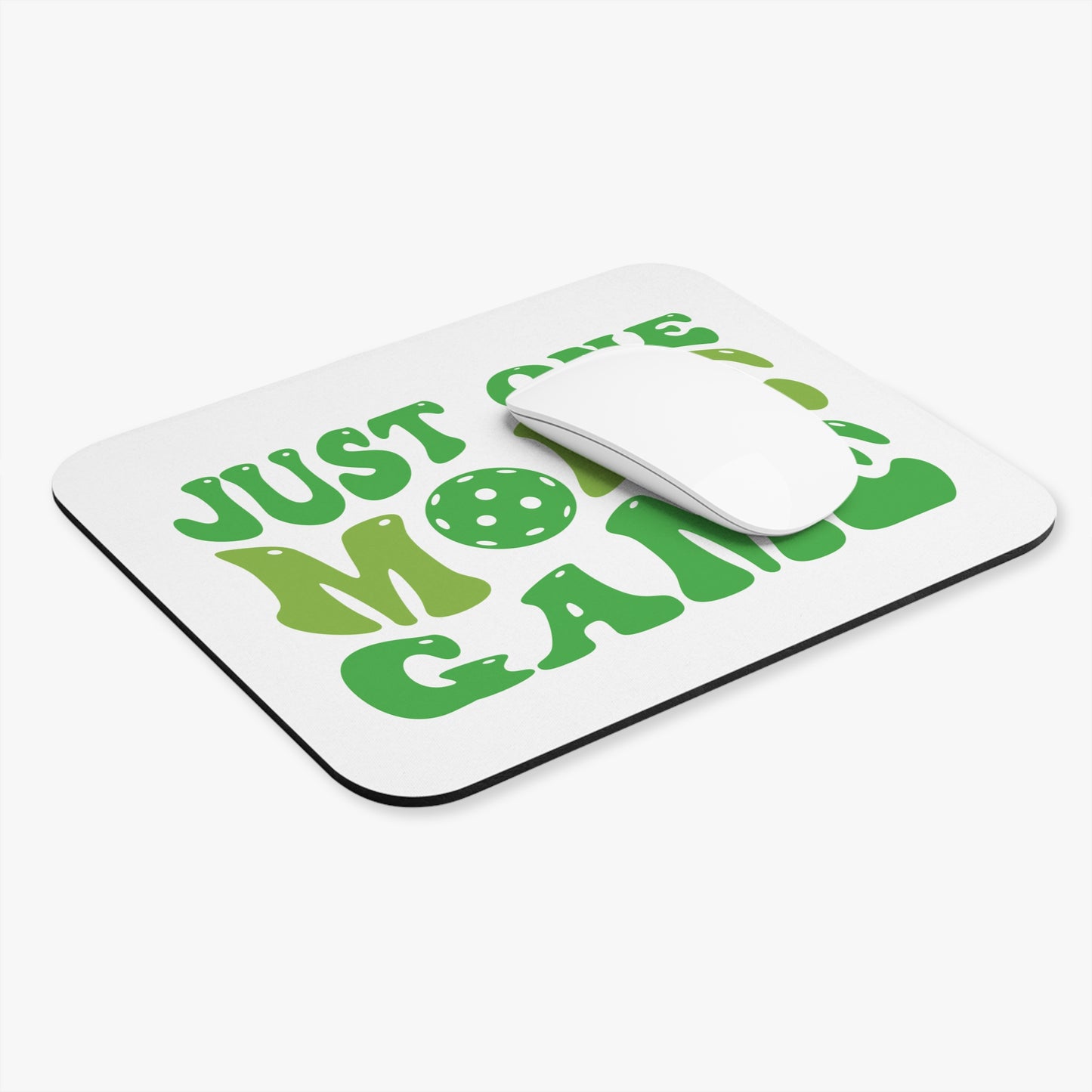 Pickleball Witty Mouse pad - Just One More Game