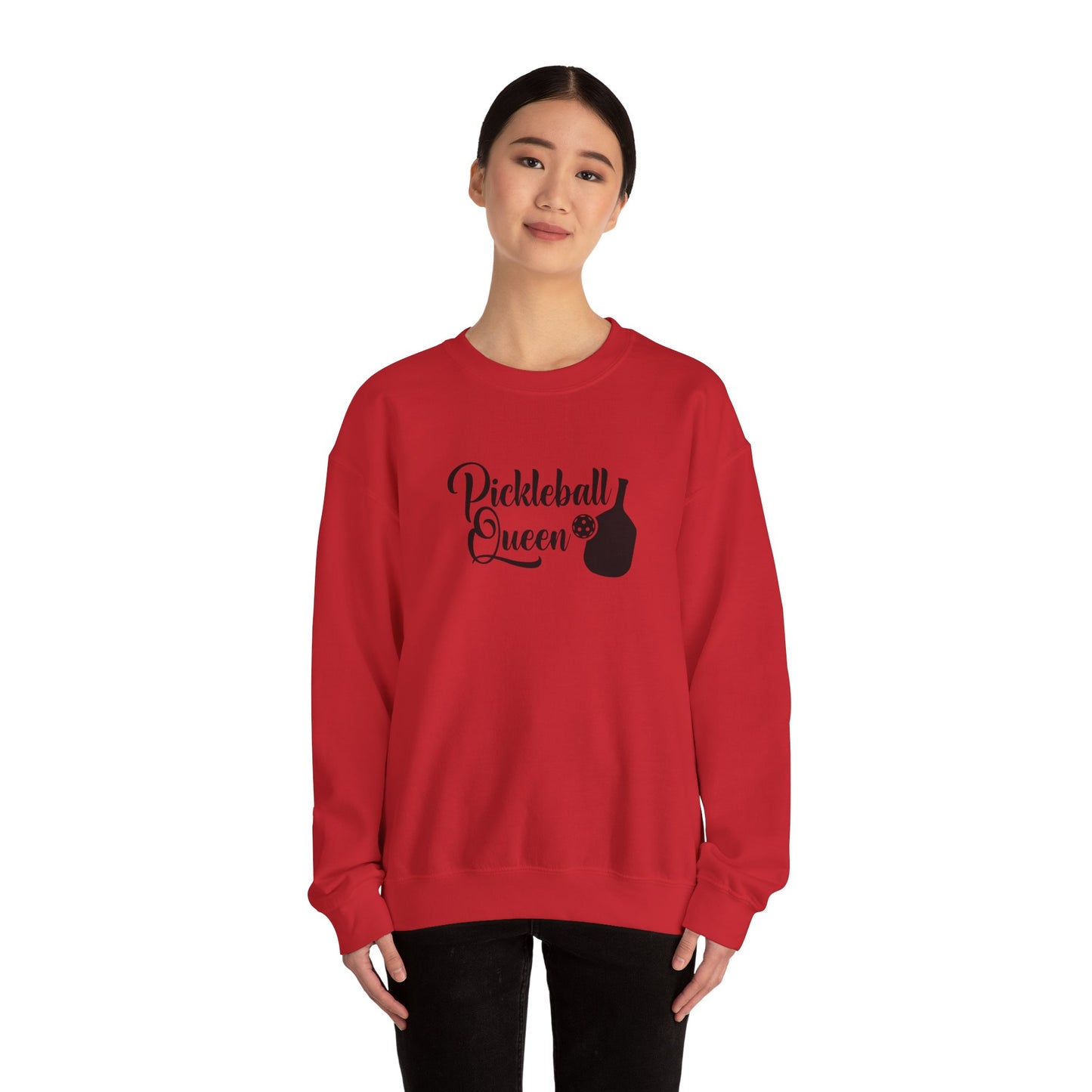 Women's Cute Pickleball Sweatshirt - Pickleball Queen