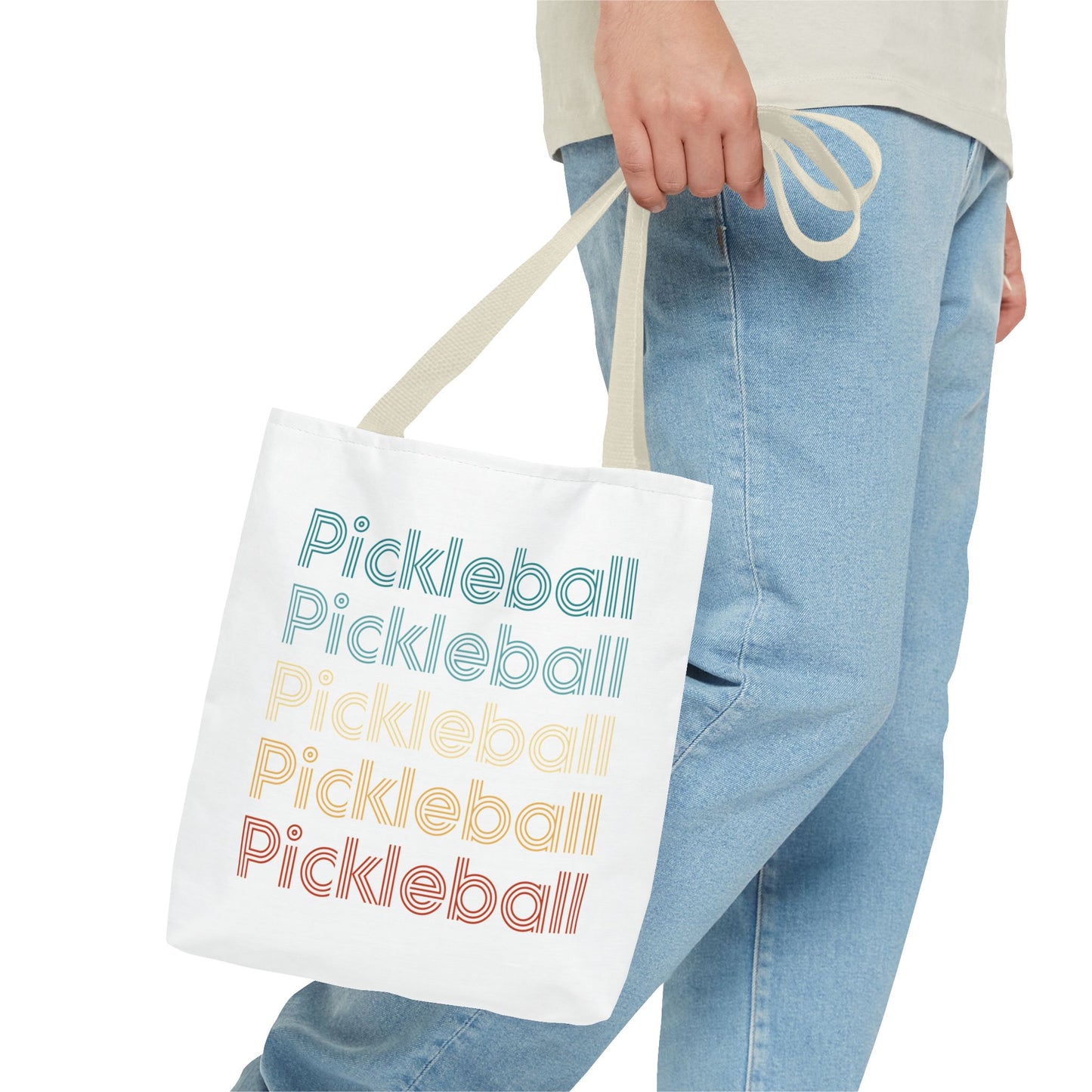 Pickleball Playful Tote Bag - Pickleball Repeat