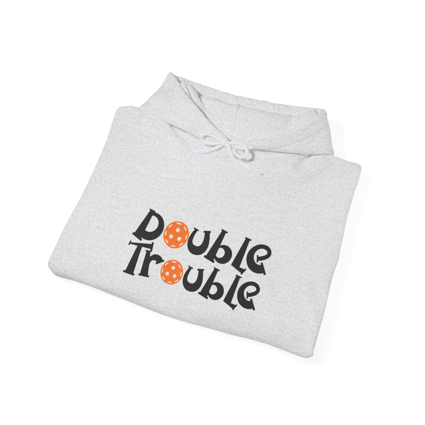 Men's Comfy Pickleball Hoodie - Double Trouble