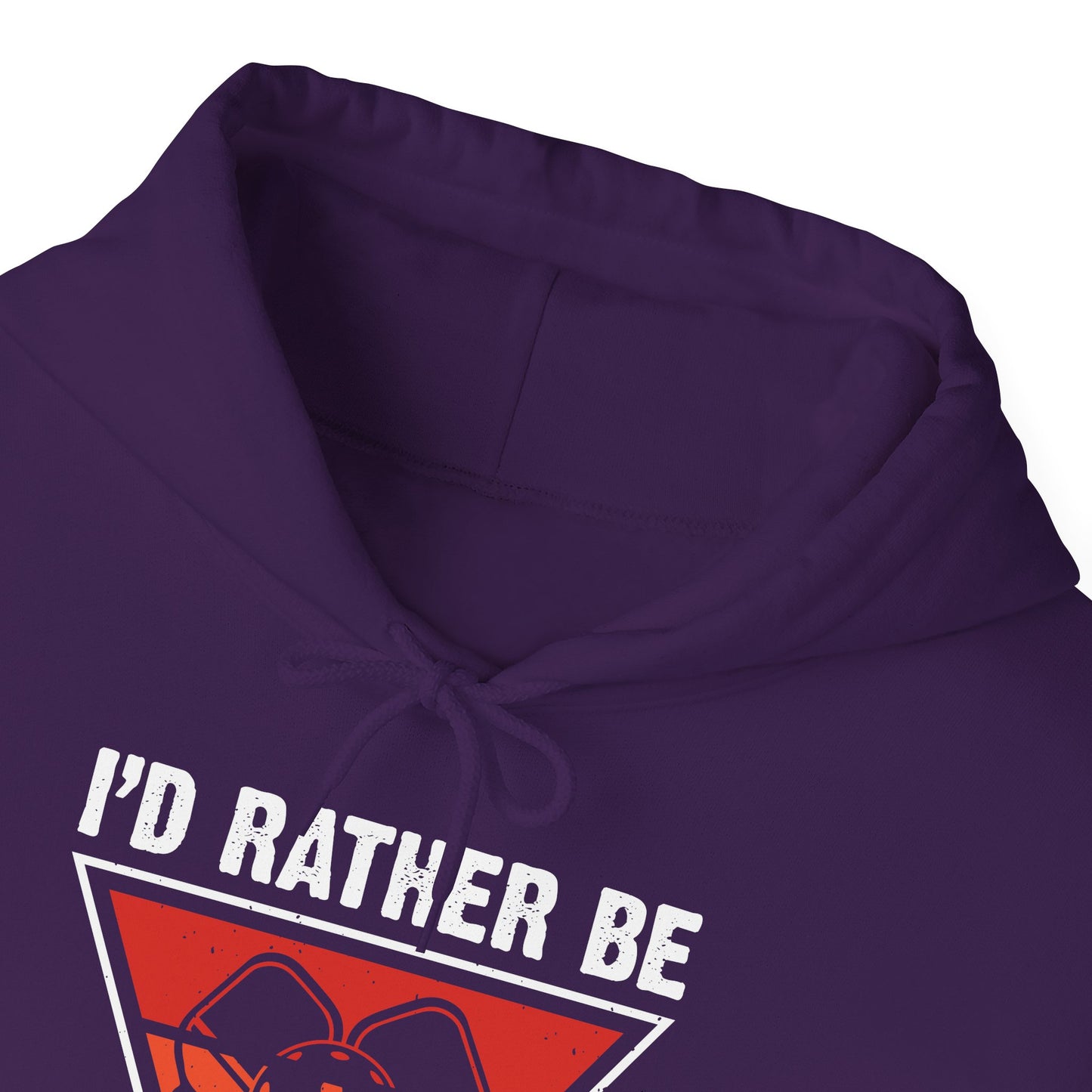 Men's Cool Pickleball Hoodie - I'd Rather Be Pickleball