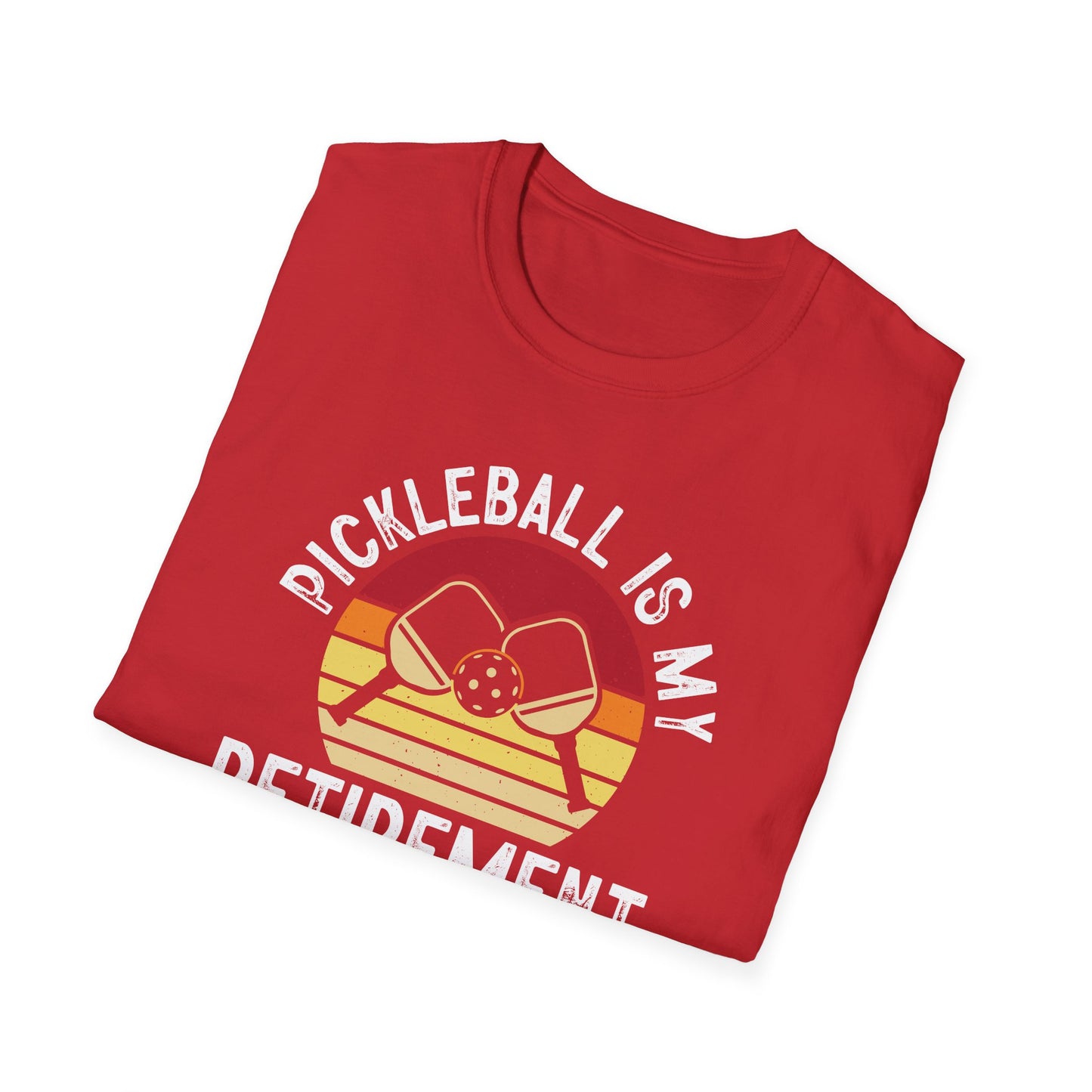 Women's Cool Pickleball T-shirt - Pickleball Is My Retirement Plan