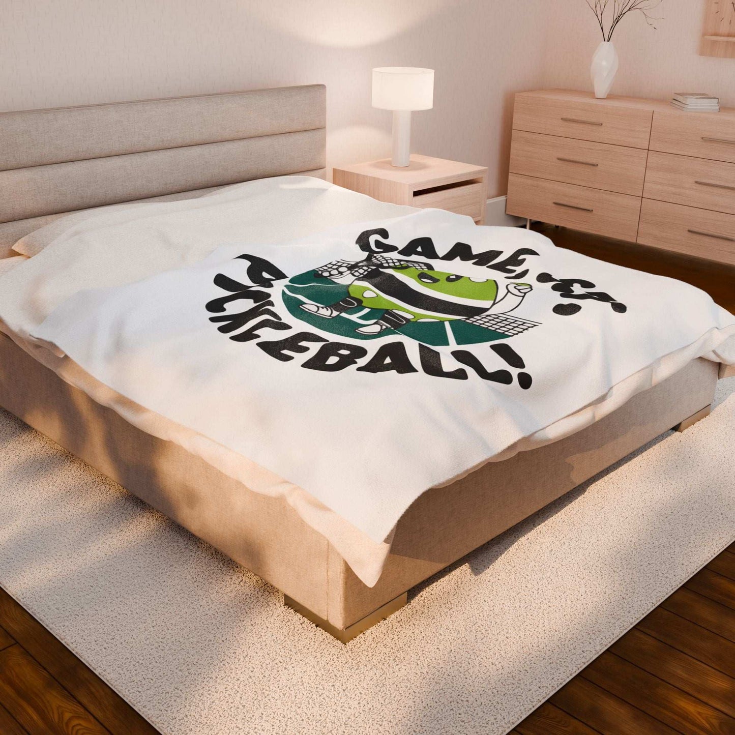 Pickleball Durable Blanket - Game, Set, Pickleball