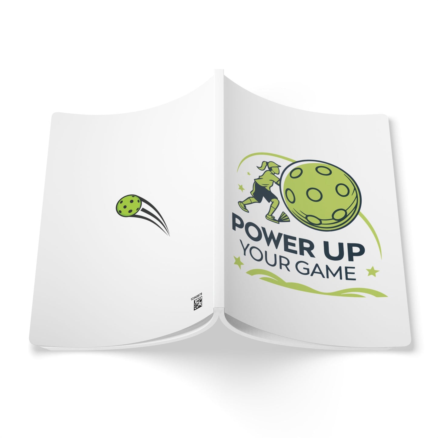 Pickleball Unique Journal - Power Up Your Game