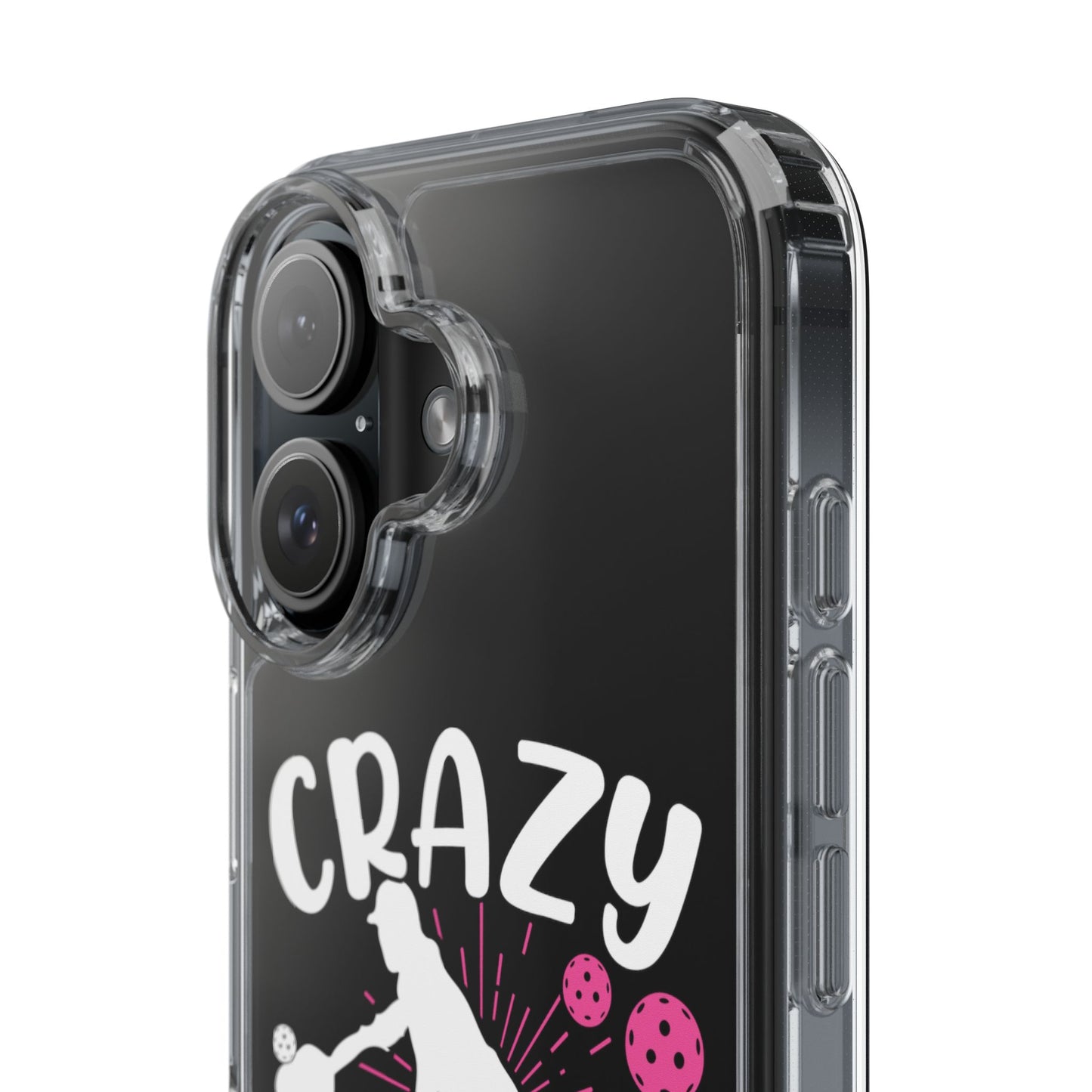 Pickleball Funny Phone case - Crazy Pickleball Lady
