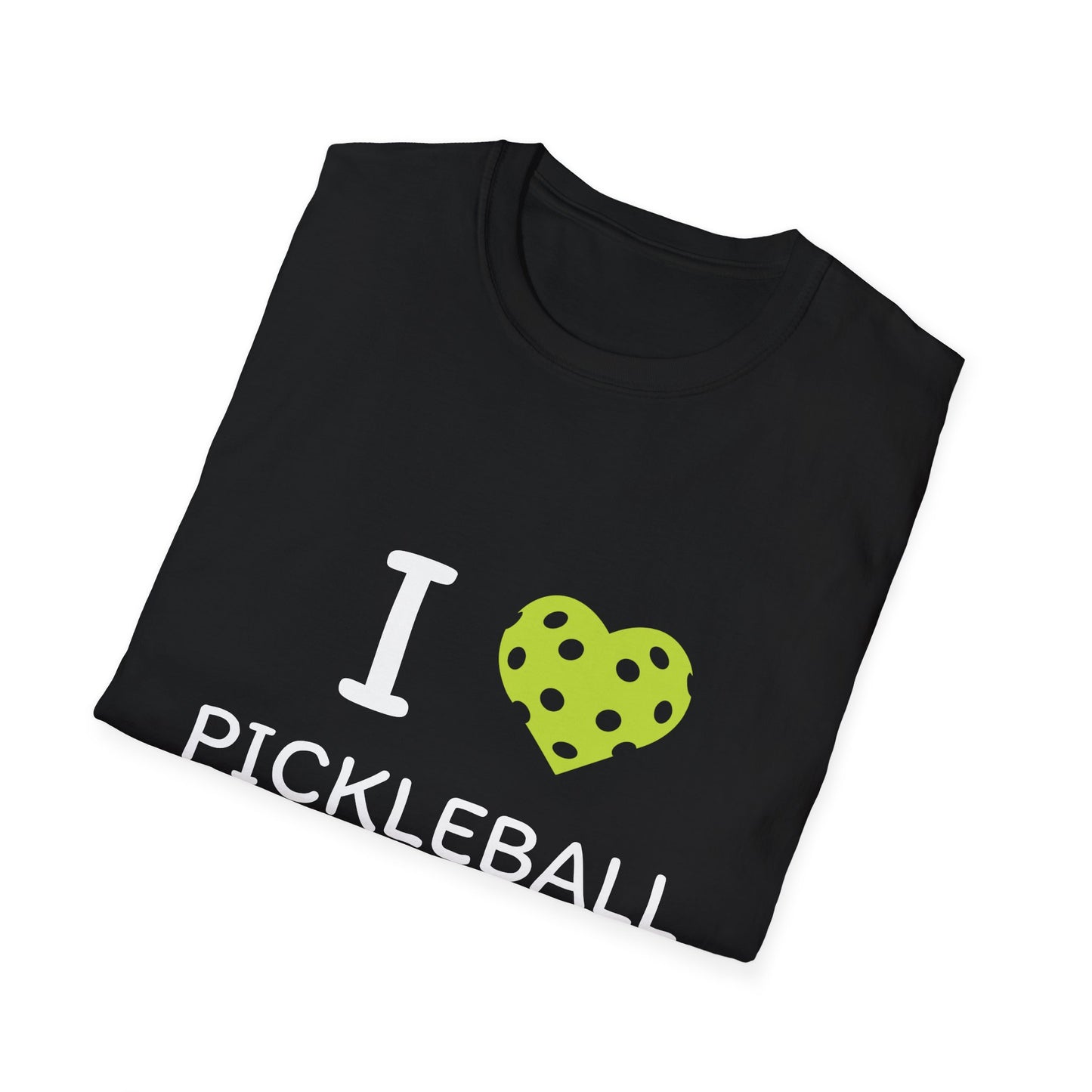 Women's Funny Pickleball T-Shirt - Heart