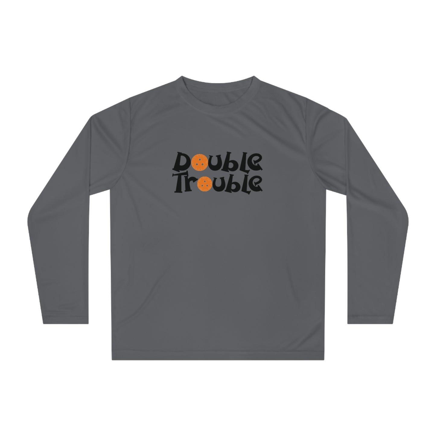 Women's Practical Pickleball Long Sleeves top - Double Trouble Gray