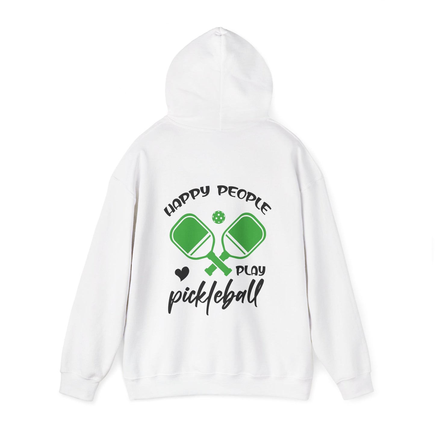 Women's Lightweight Pickleball Hoodie - Happy People Play Pickleball