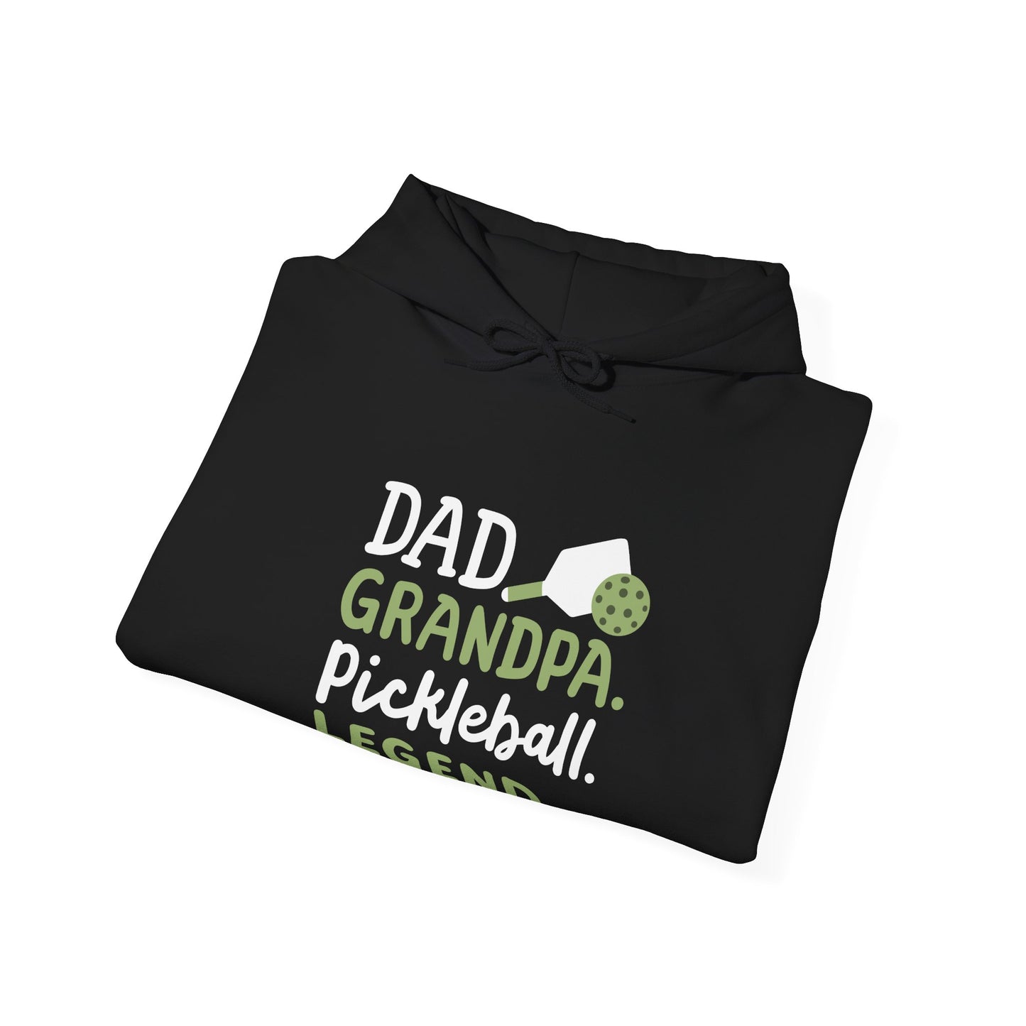 Men's Comfy Pickleball Hoodie - Dad Grandpa Pickleball Legend