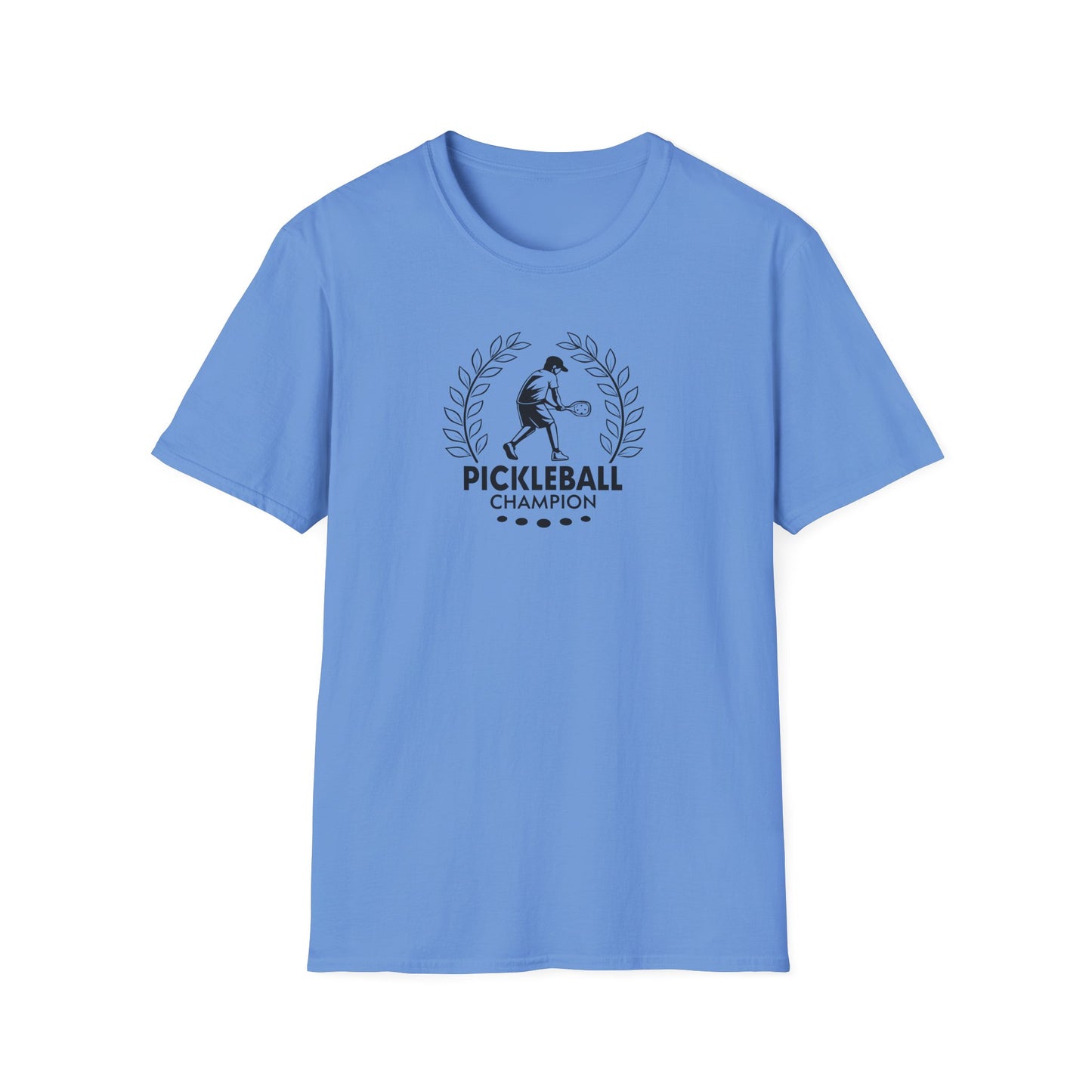 Men's Sporty Pickleball T-shirt - Pickleball Champion Blue