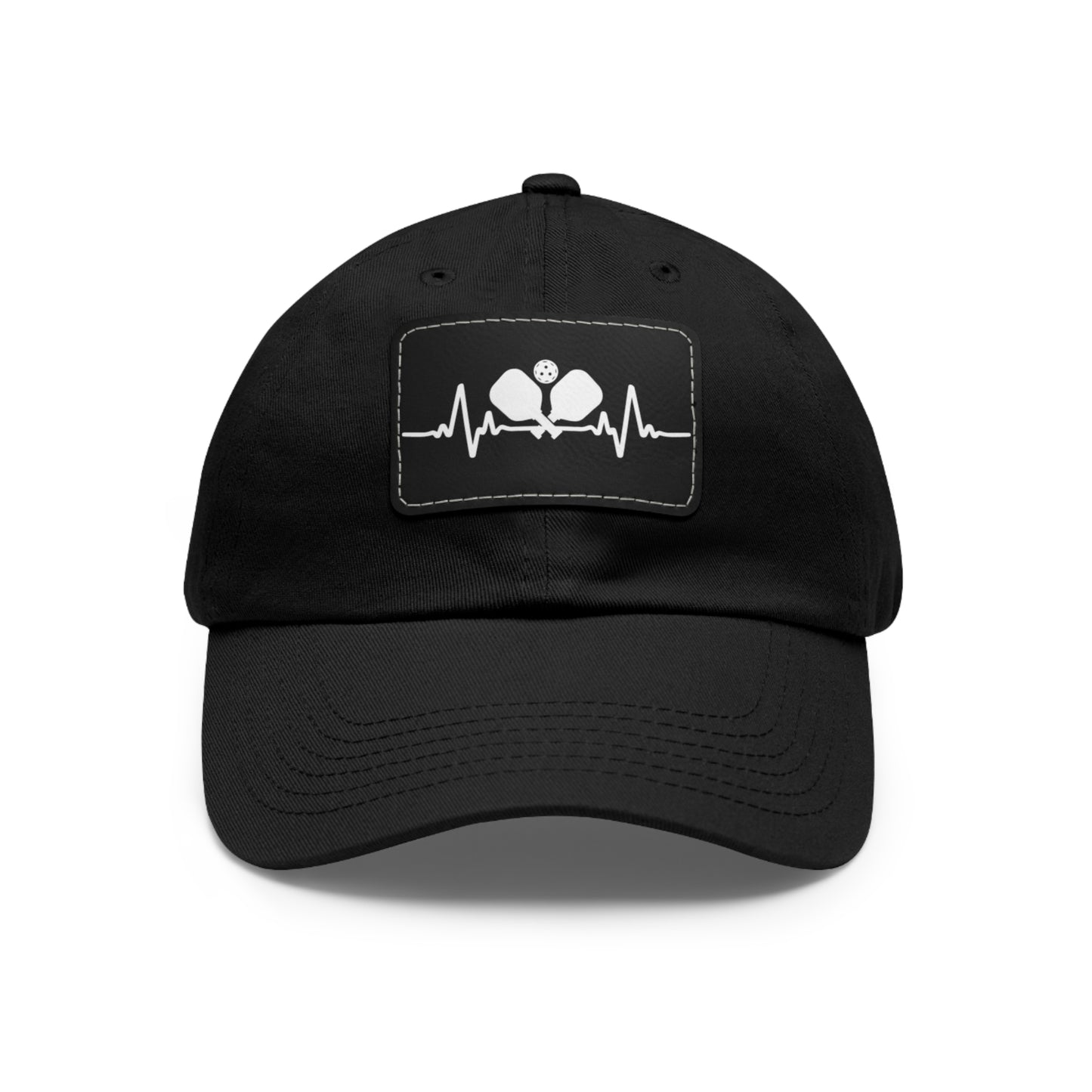 Pickleball Stylish Cap - Pickleball Pulse Black
