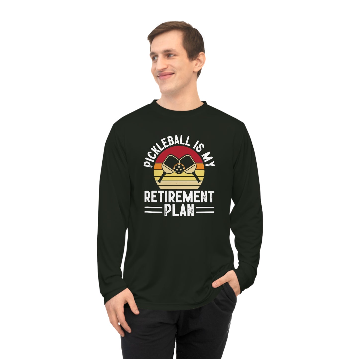 Men's Pickleball Long Sleeves top - Pickleball Is My Retirement Plan
