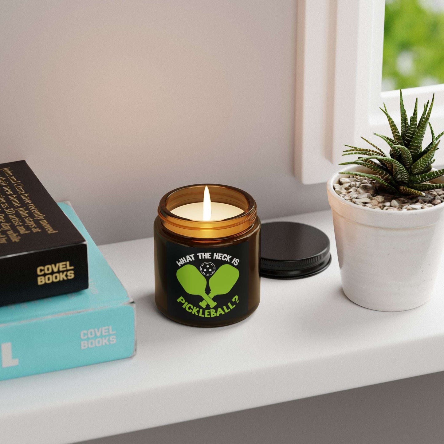 Pickleball Delightful Candle - Dad Grandpa Pickleball Legend