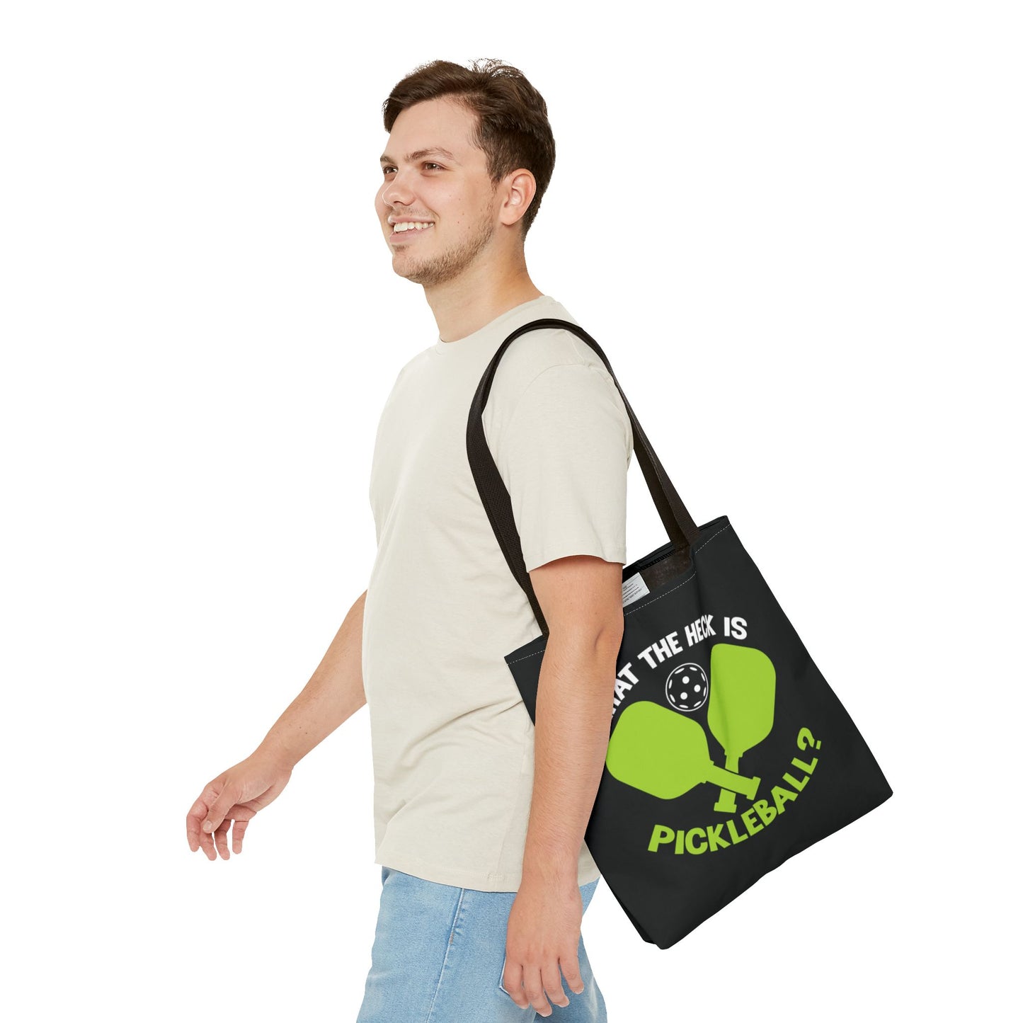 Pickleball Durable Tote Bag - What the Heck Is Pickleball?