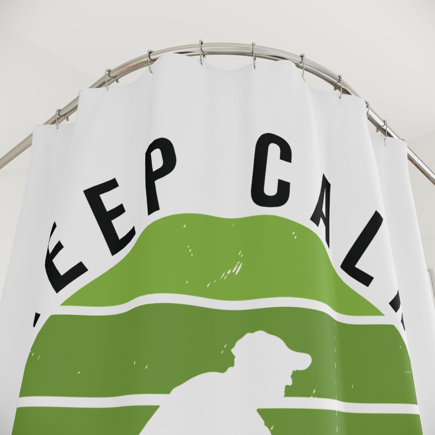 Pickleball Unique Shower Curtain - Keep Calm and Play