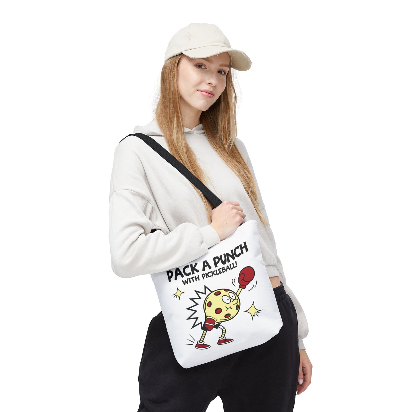 Pickleball Stylish Tote Bag - Pack a Punch with Pickleball