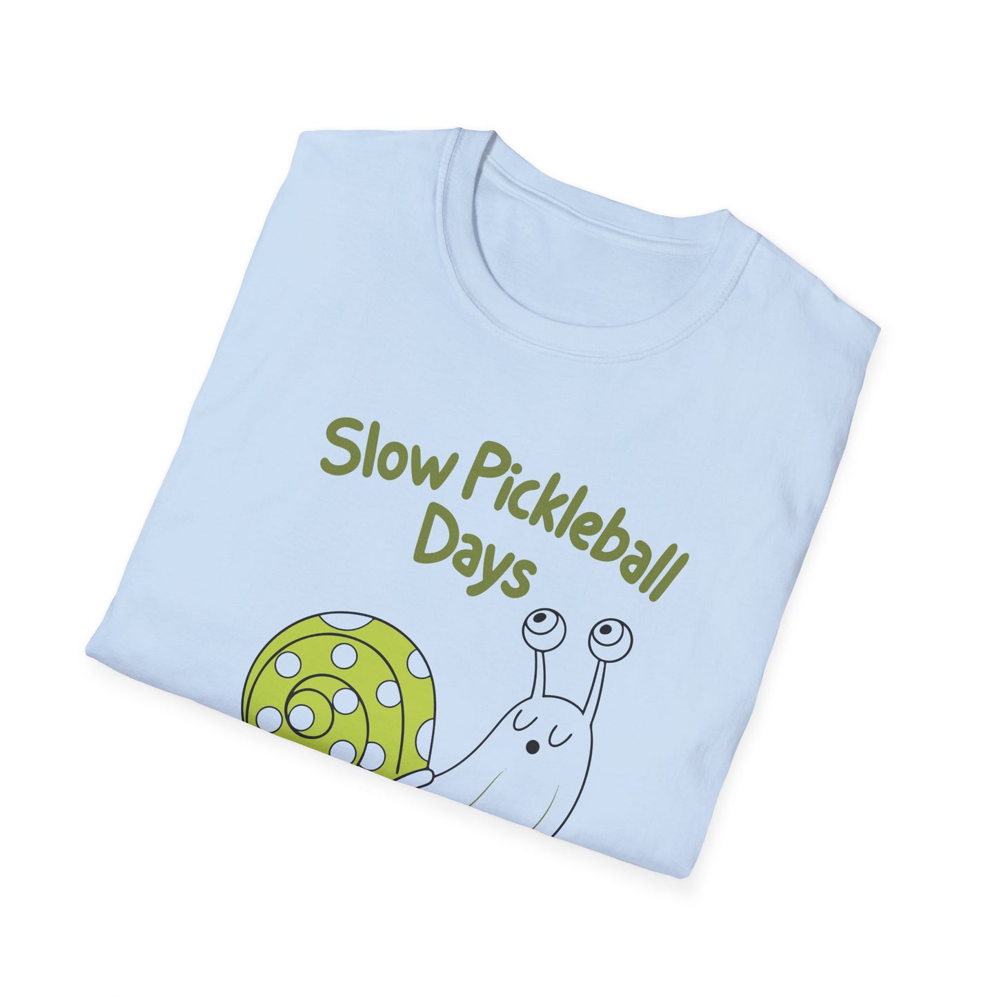 Women's Playful Pickleball T-shirt - Slow Pickleball Days