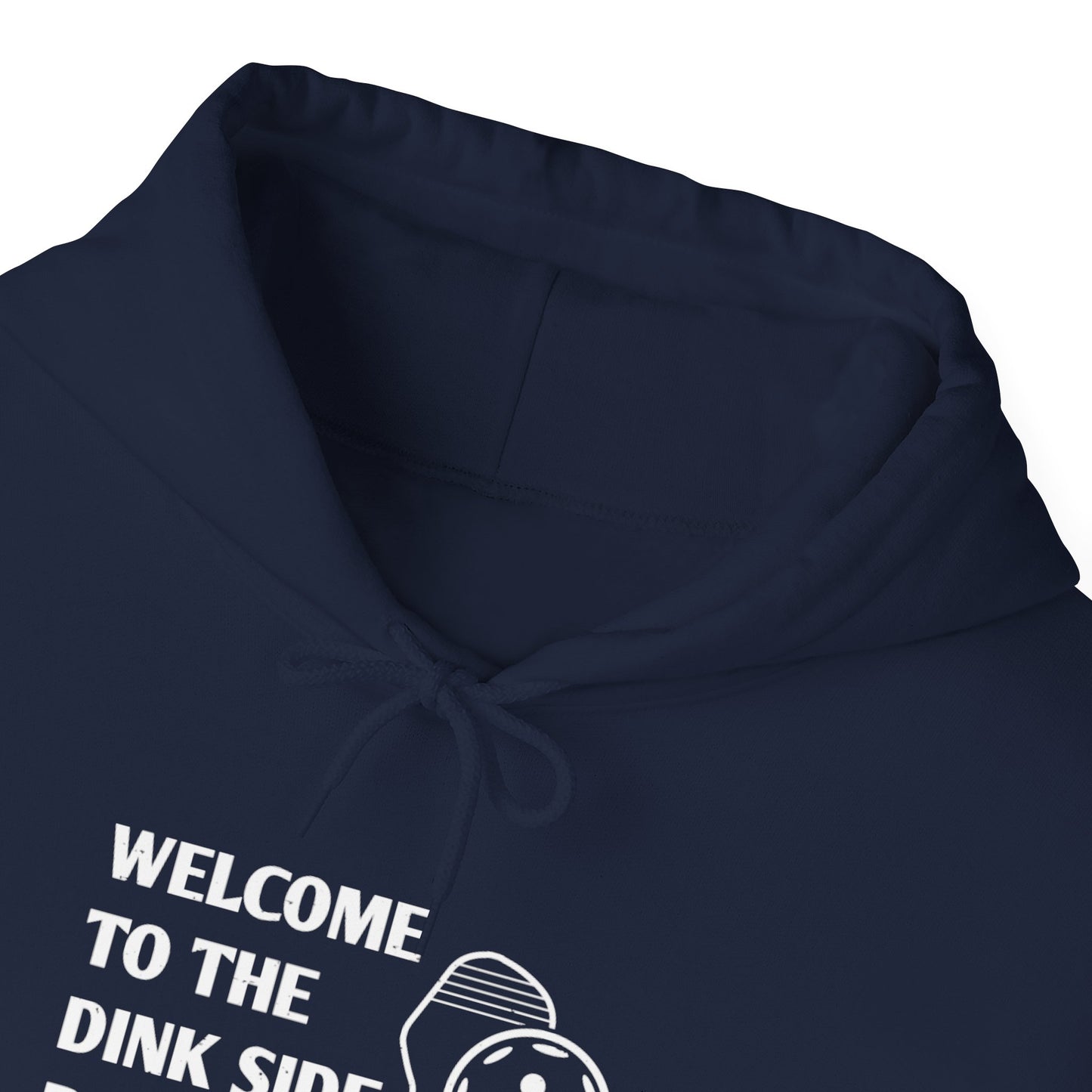 Men's Pickleball Hoodie - Welcome to the Dink Side Pickleball Life