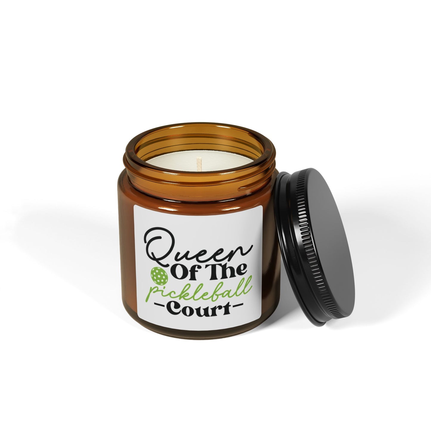 Funny Pickleball Candle - Queen of Pickleball Court