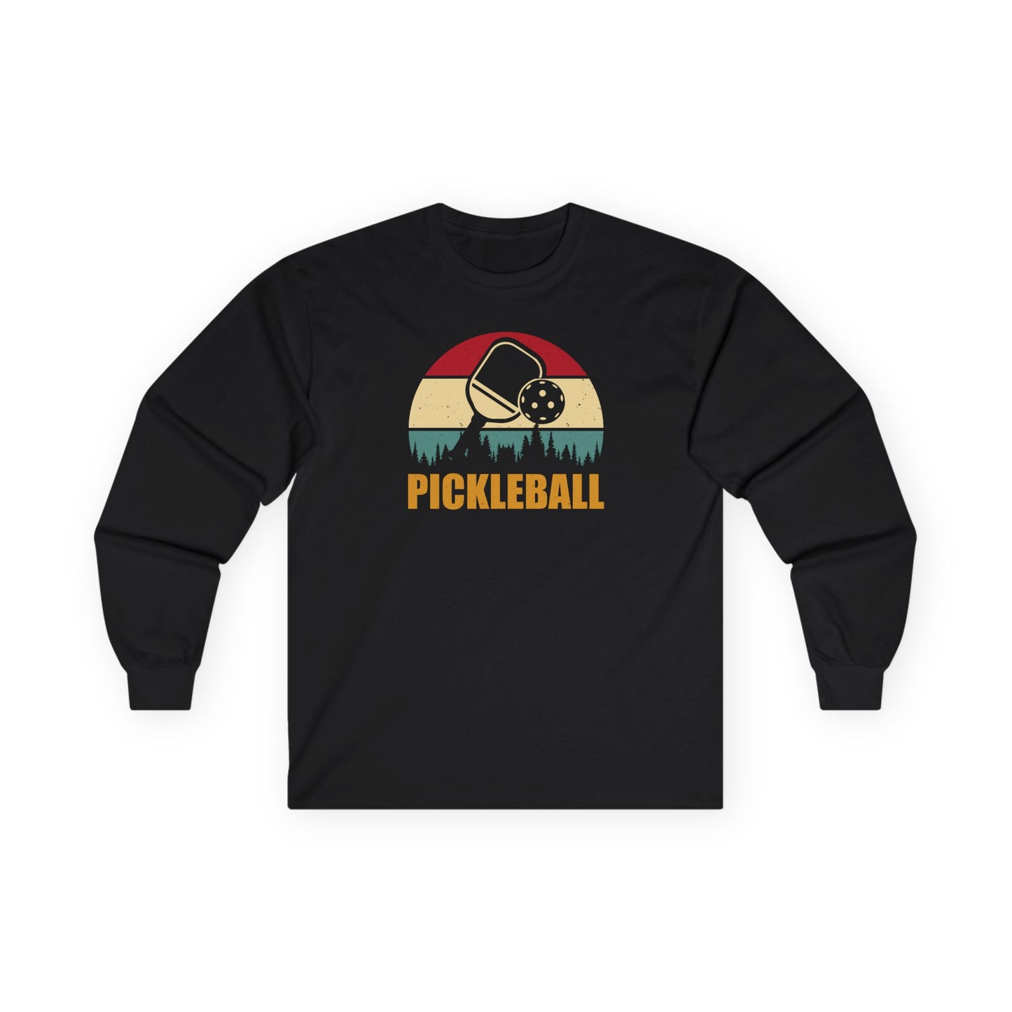 Men's Durable Pickleball Long Sleeves top - Pickleball Retro