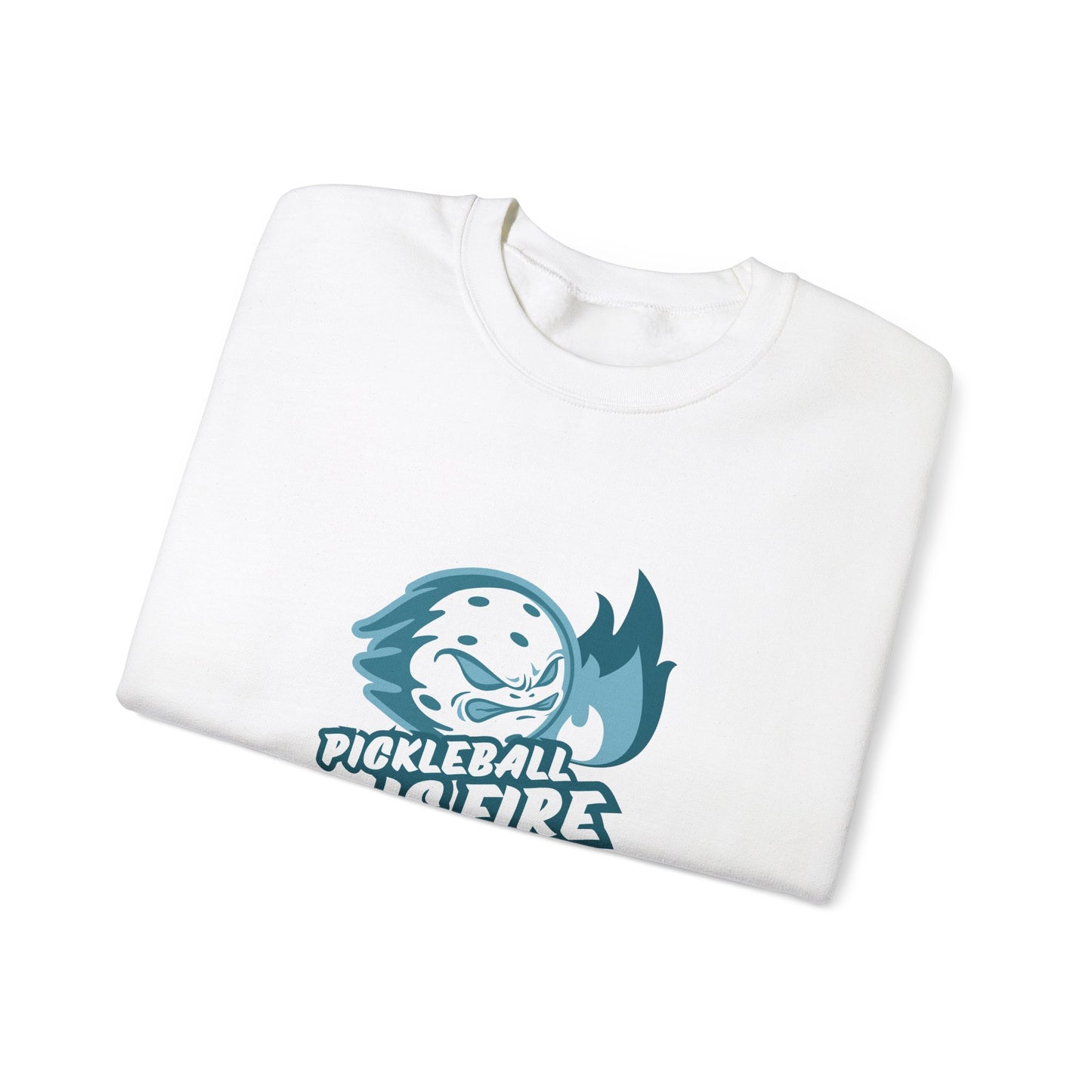 Men's Funny Pickleball Sweatshirt - Pickleball Is Fire