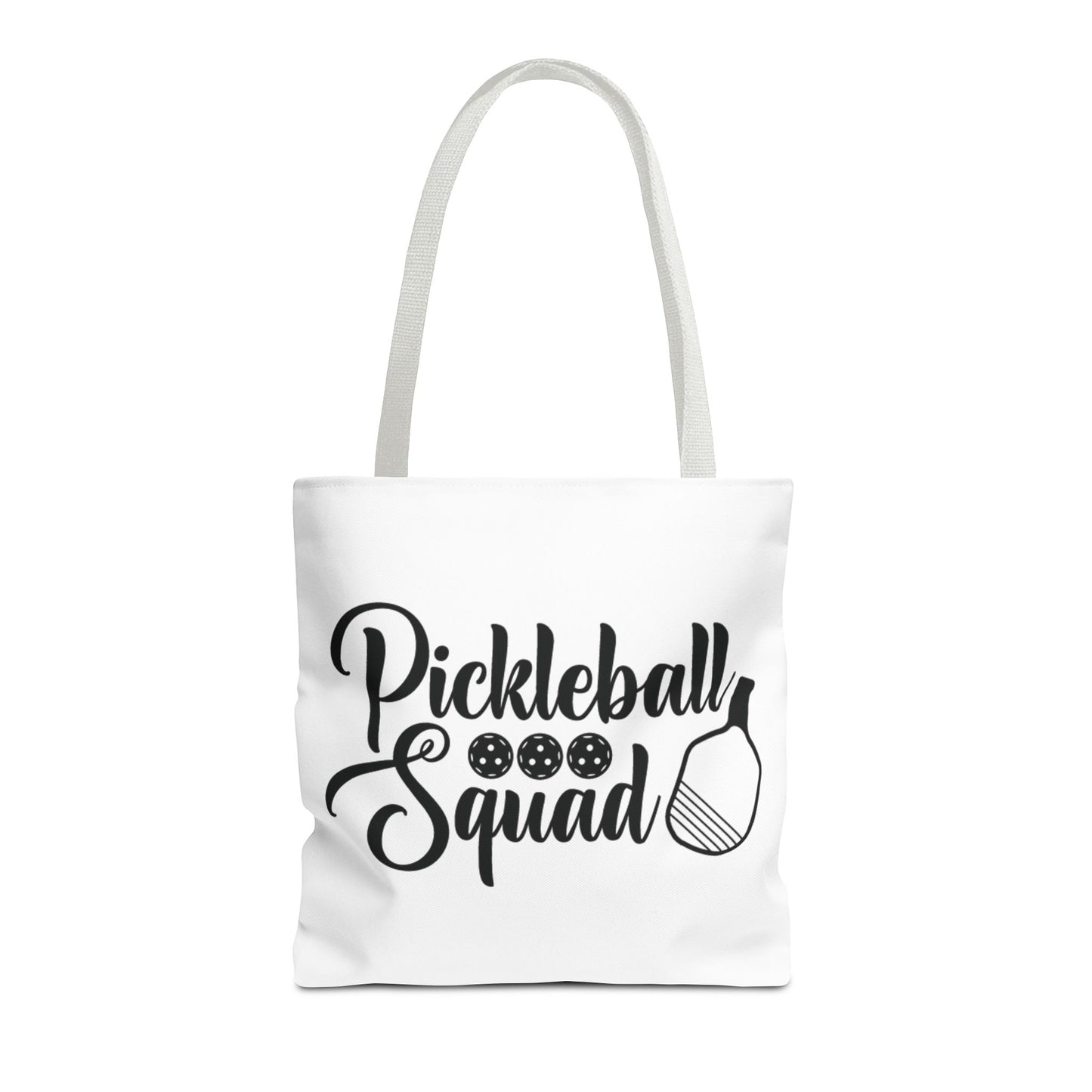 Pickleball Durable Tote Bag - Pickleball squad White