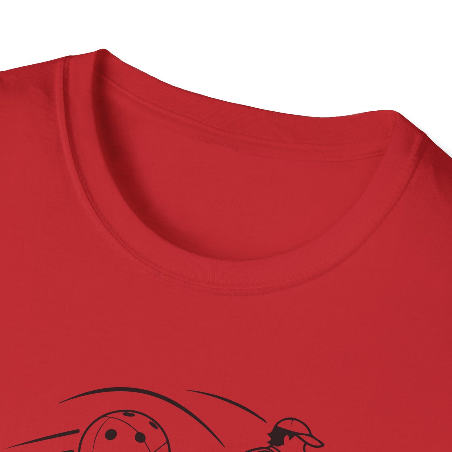 Men's Lightweight Pickleball T-shirt - Moving Fast Pickleball Strong