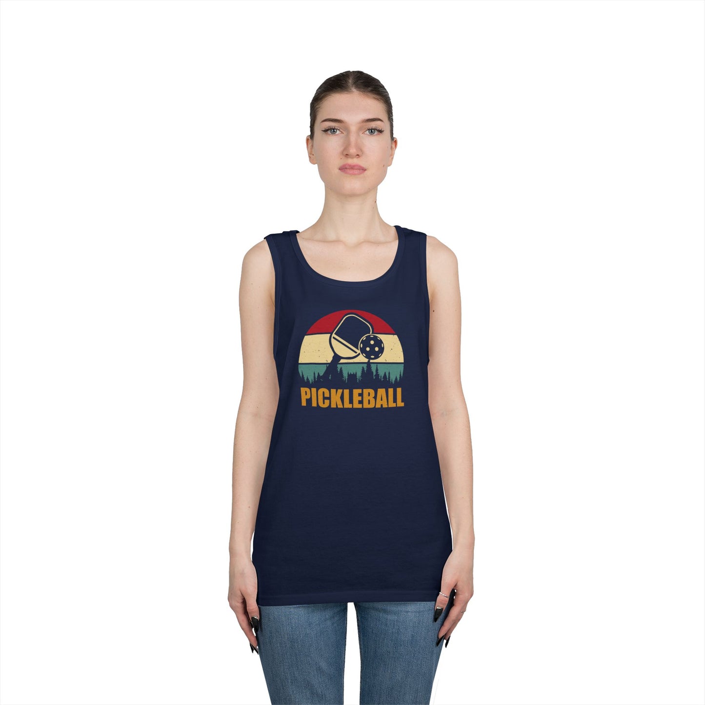 Women's Cool Pickleball Tank Top - Pickleball Retro