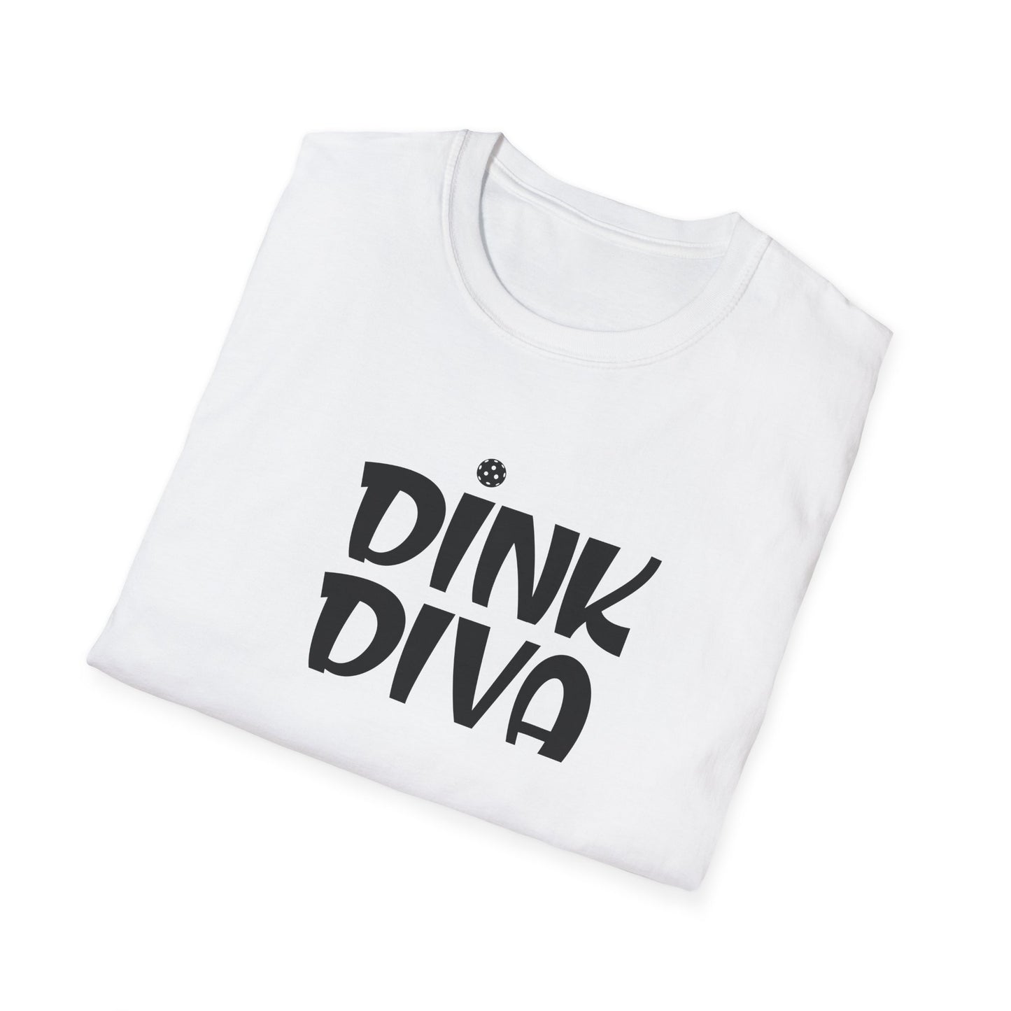 Women's Funny Pickleball T-shirt - Dink Diva