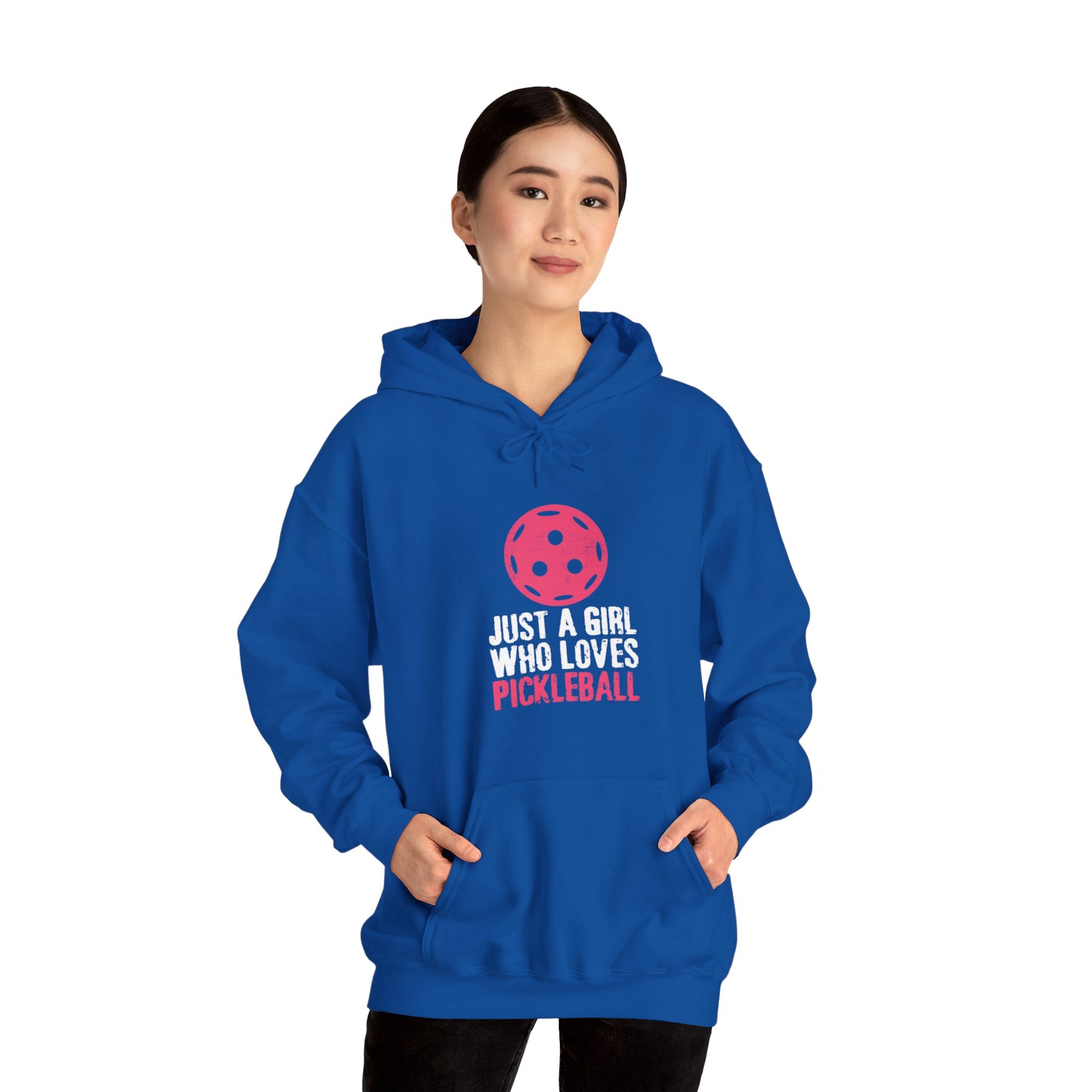 Women's Cute Pickleball Hoodie - Just A Girl Who Loves Pickleball