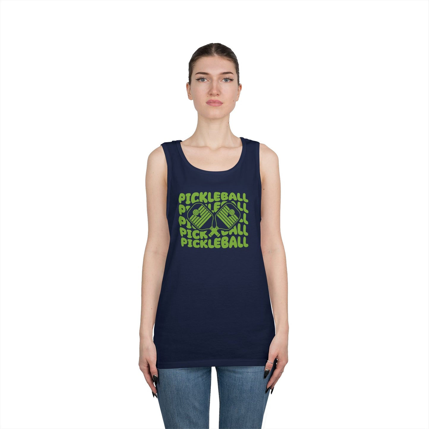 Women's Vibrant Pickleball Tank Top - Pickleball Echo