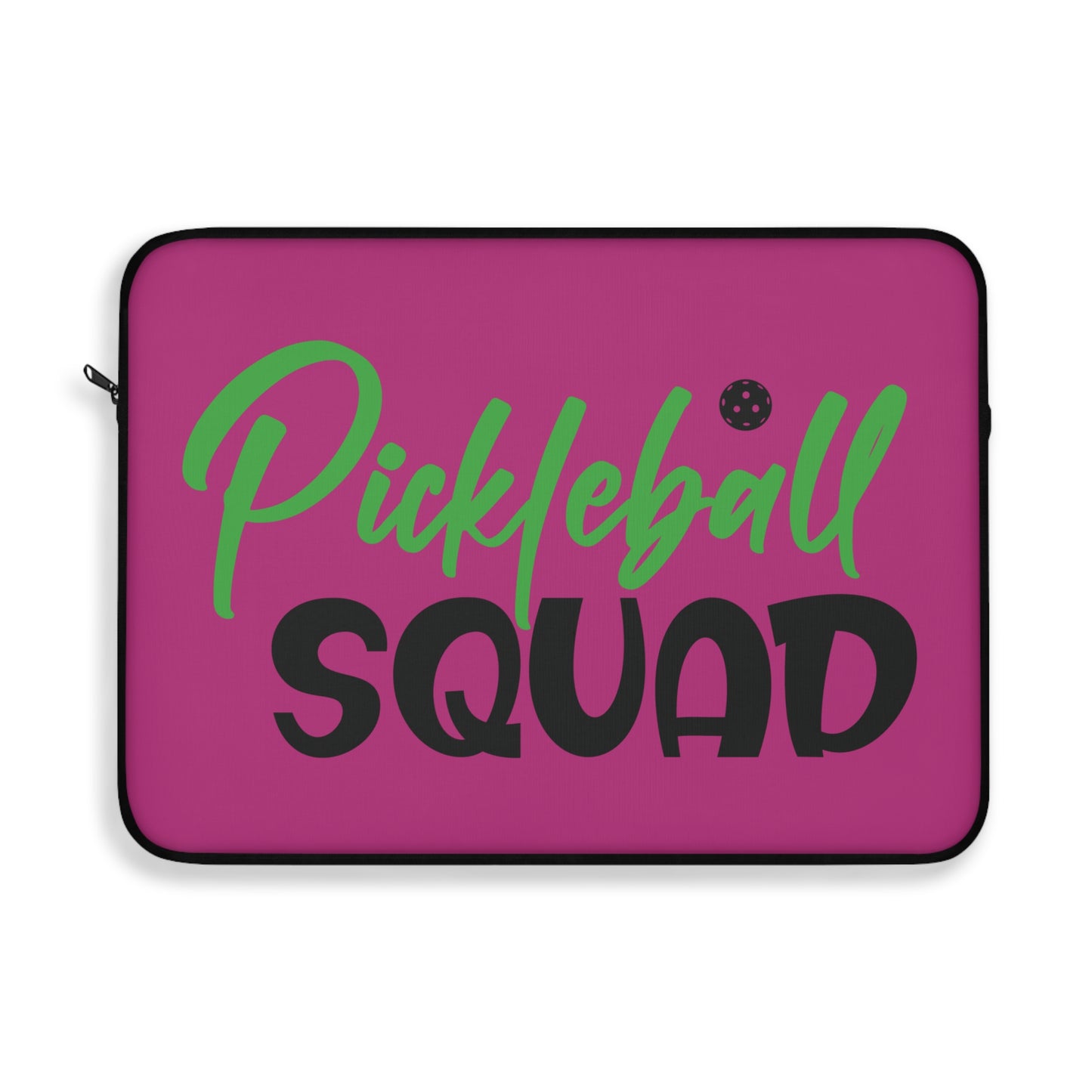 Pickleball Vibrant Laptop Sleeve - Pickleball Squad Pink