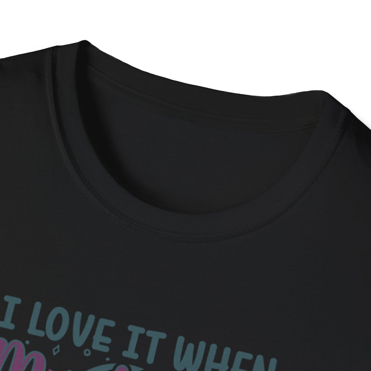 Men's Pickleball T-shirt - I Love When My Wife Lets Me Play Pickleball