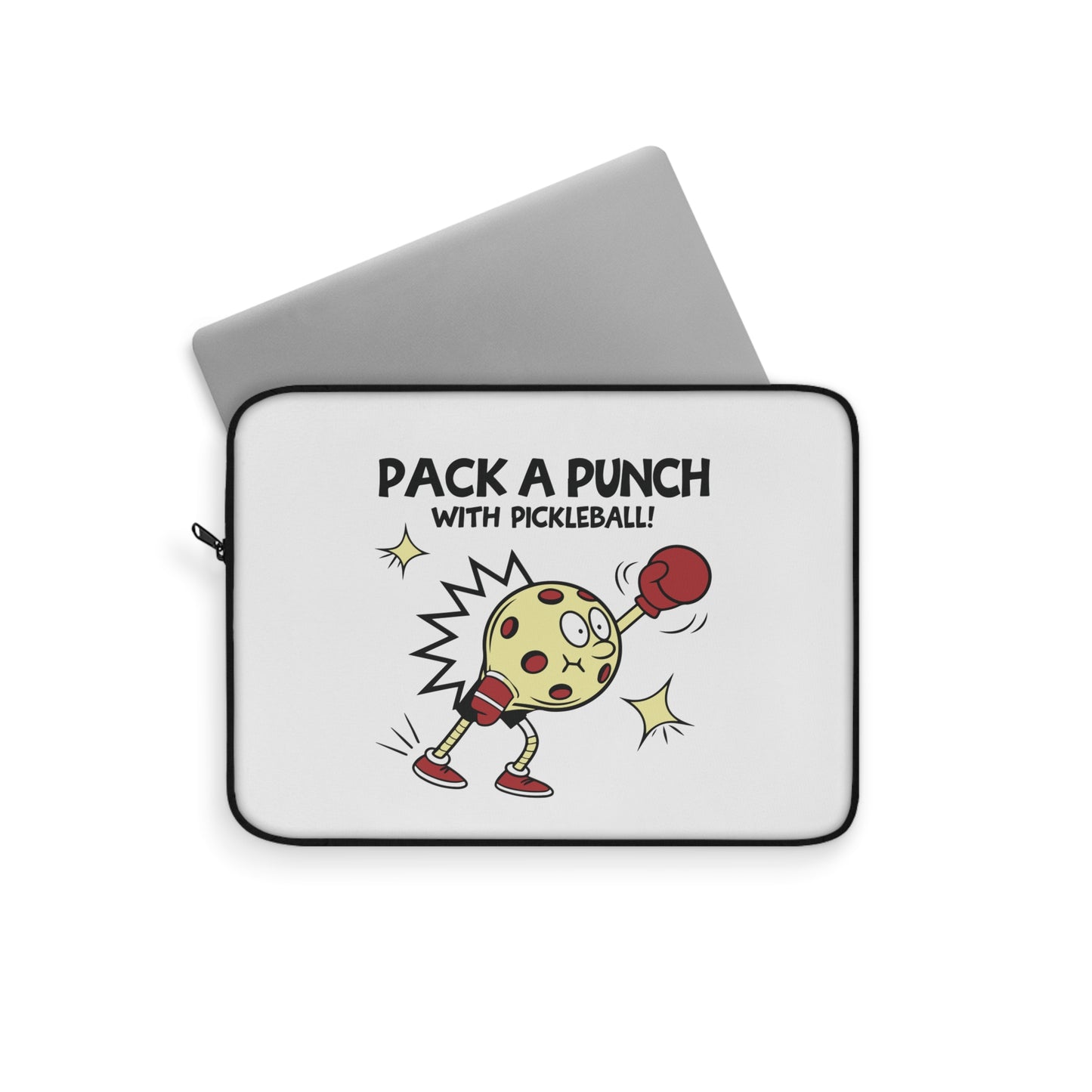 Pickleball Stylish Laptop Sleeve - Pack a Punch with Pickleball
