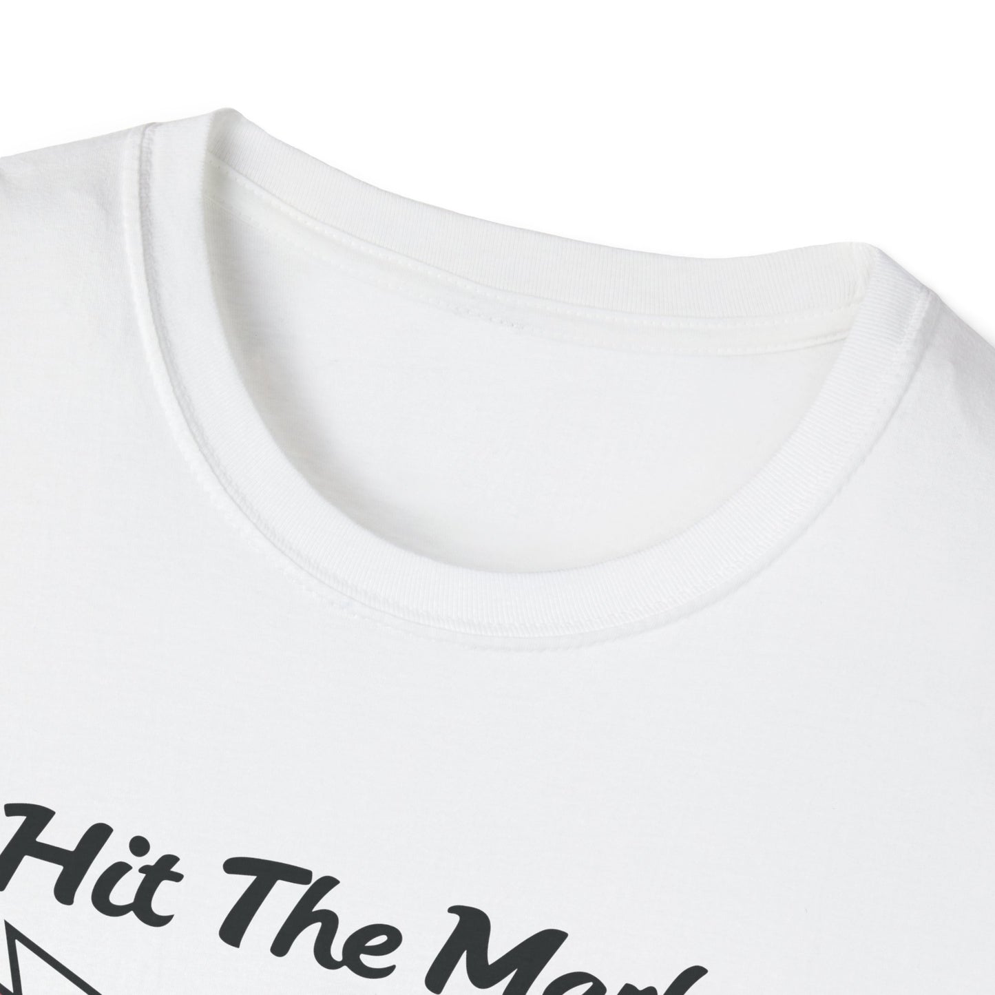 Men's Quirky Pickleball T-shirt - Hit the Mark with Pickleball