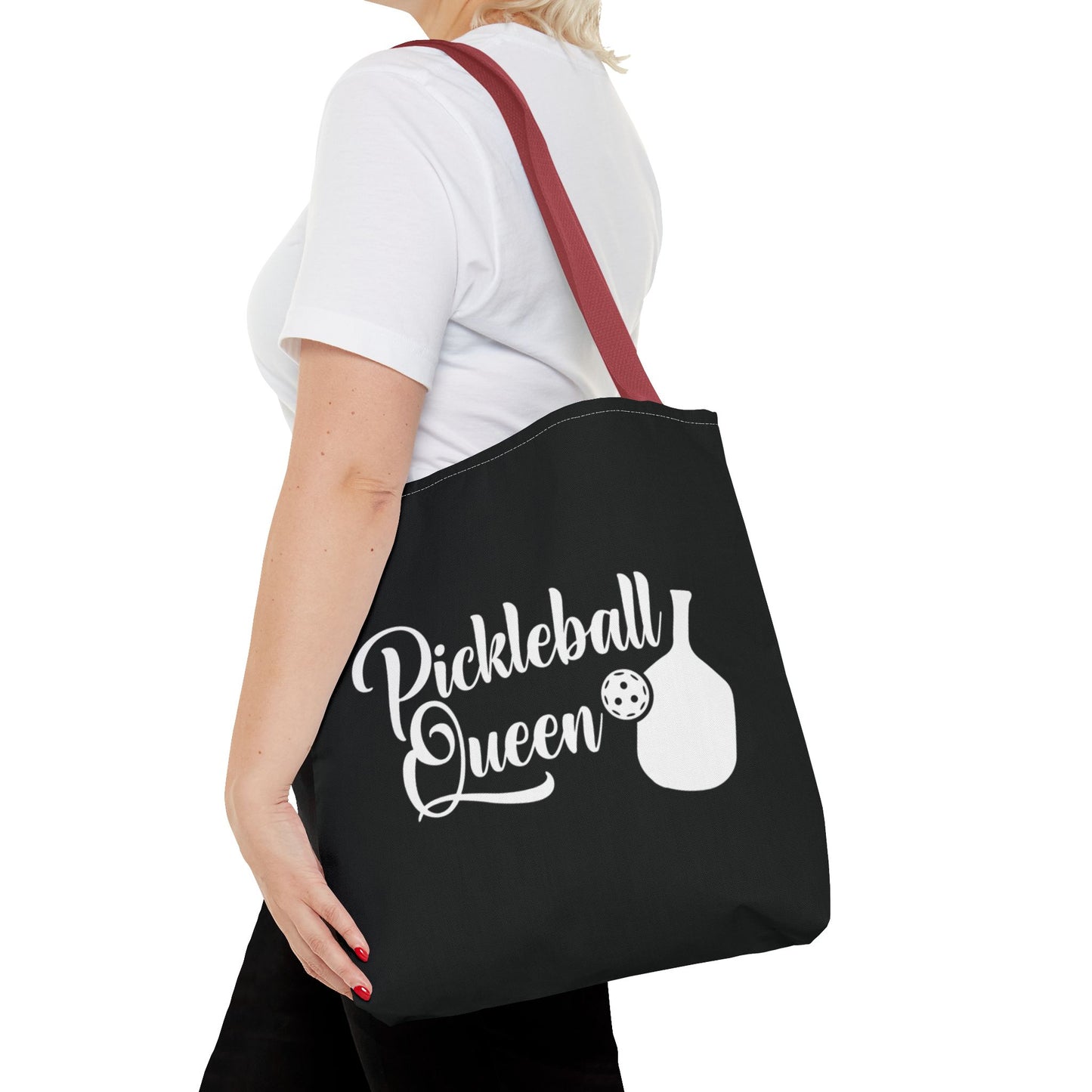 Funny Pickleball Tote Bag - Pickleball Queen