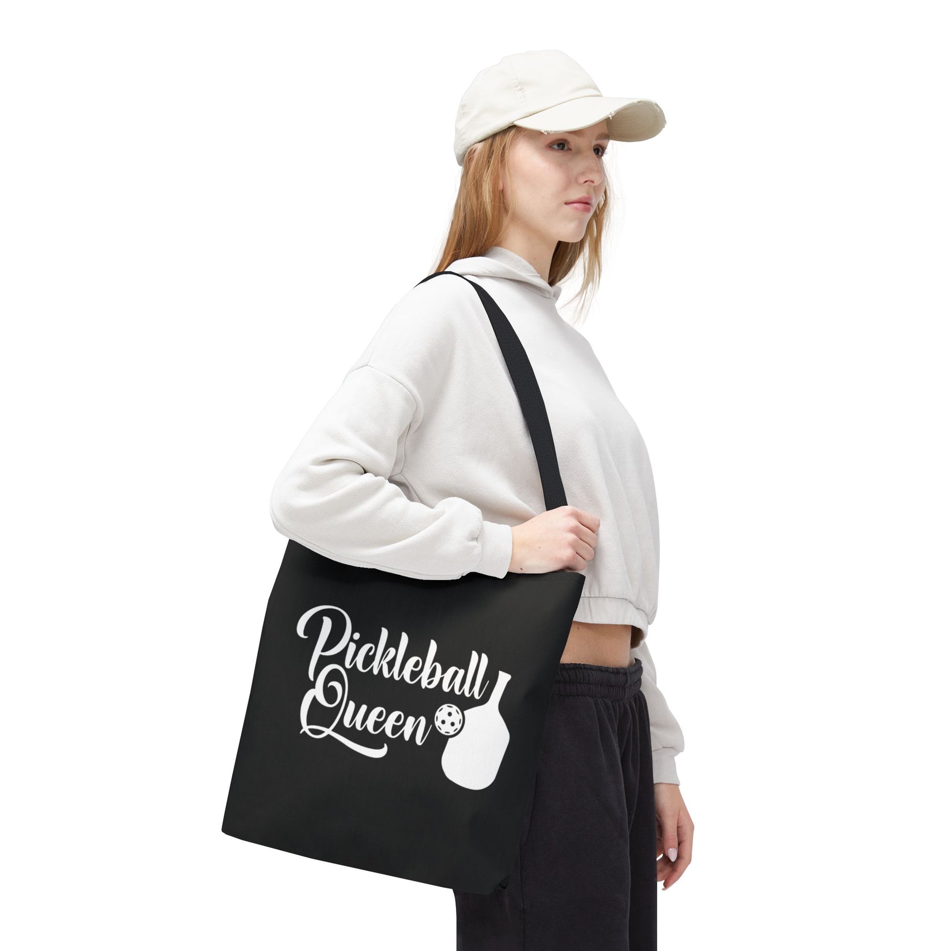 Funny Pickleball Tote Bag - Pickleball Queen