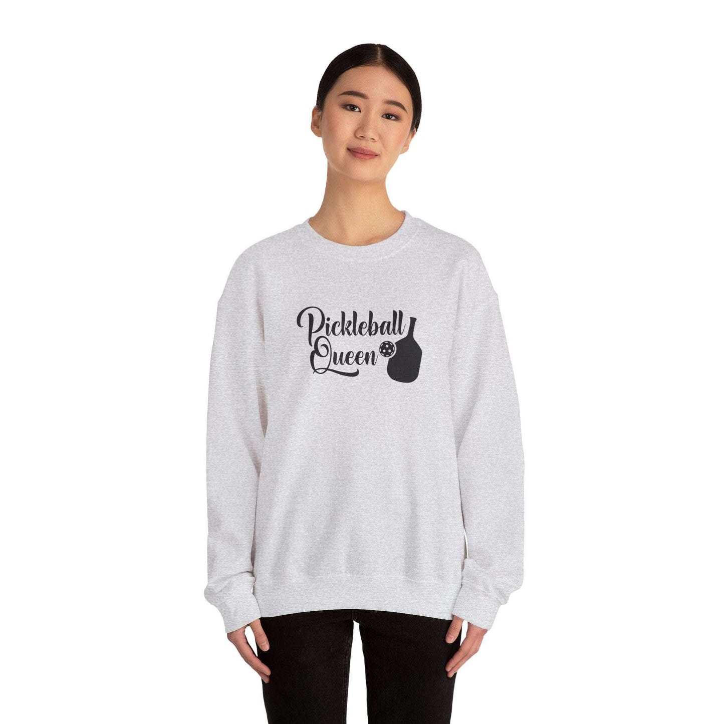 Women's Cute Pickleball Sweatshirt - Pickleball Queen