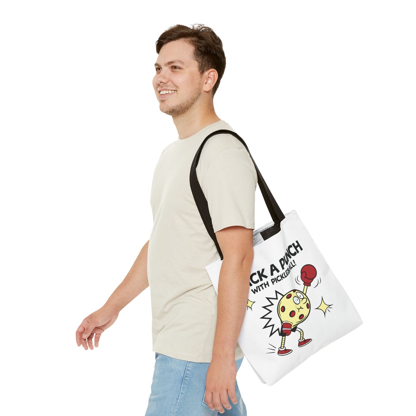 Pickleball Stylish Tote Bag - Pack a Punch with Pickleball