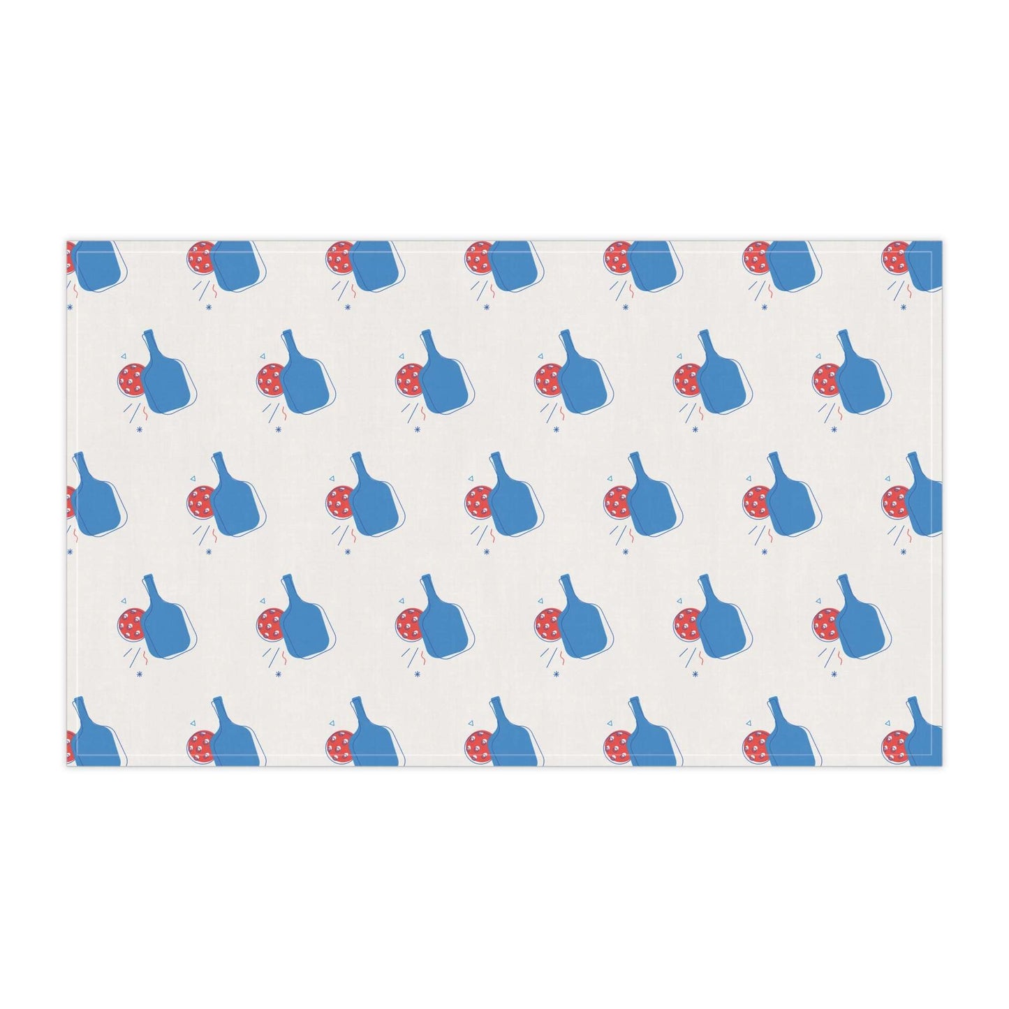 Pickleball Fun Tea Towel - Paddle and Ball