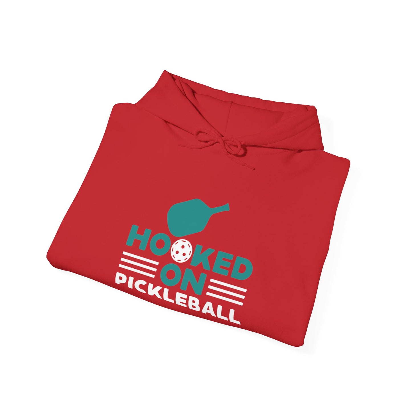 Women's Funny Pickleball Hoodie - Hooked on Pickleball