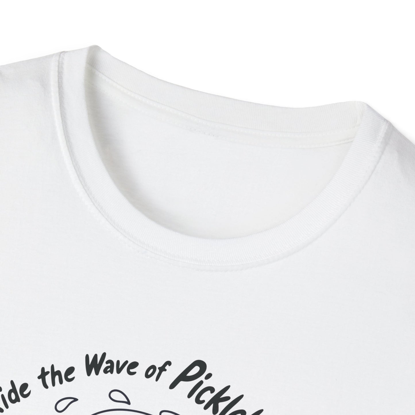 Men's Comfy Pickleball T-shirt - Ride the Wave of Pickleball