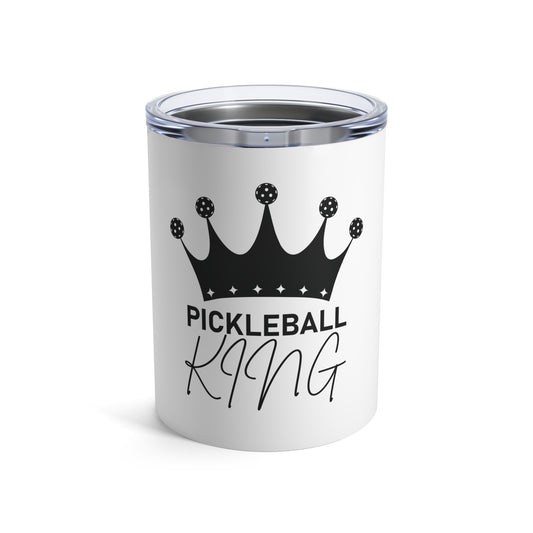 Pickleball Creative Tumbler - Pickleball King White