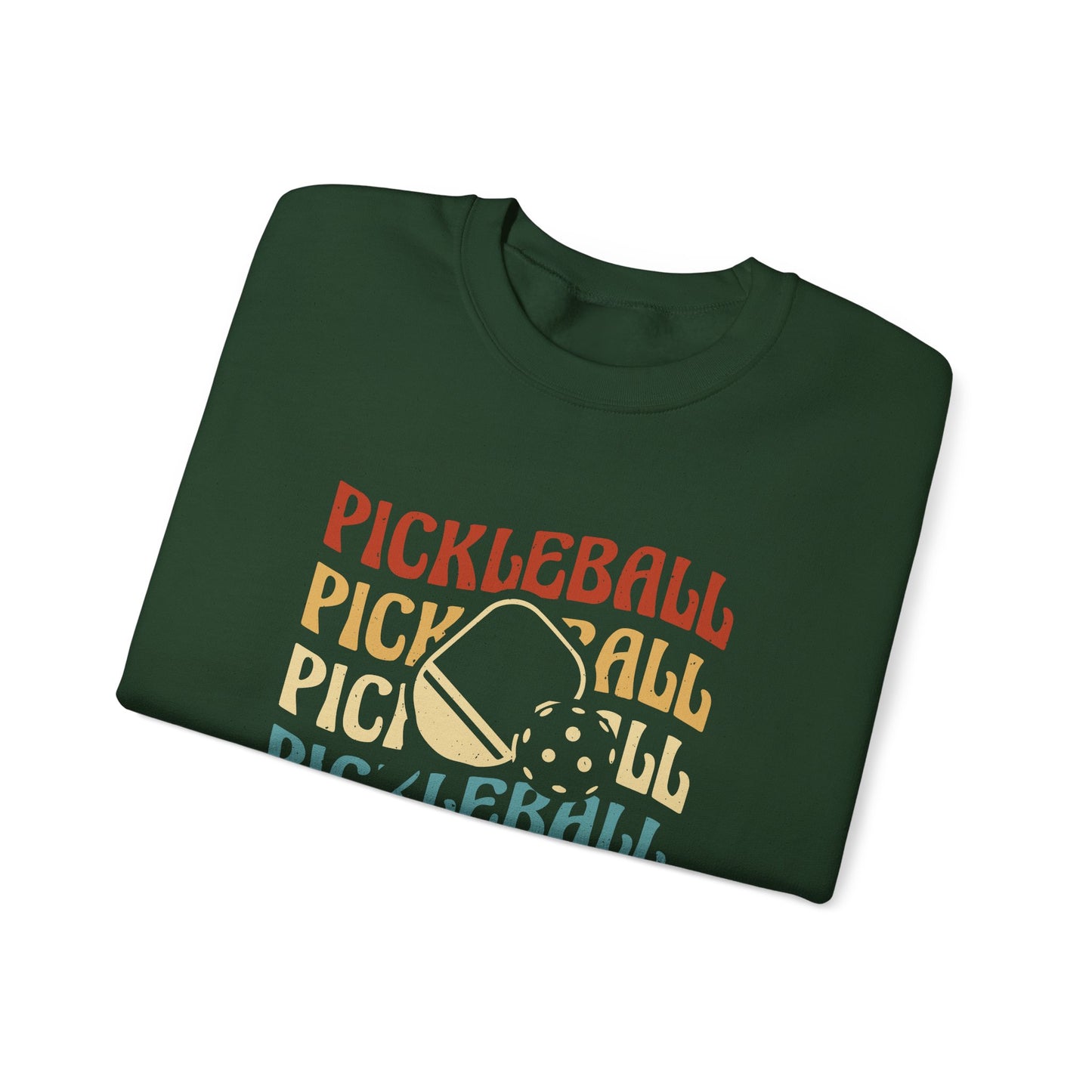 Men's Playful Pickleball Sweatshirt - Pickleball Wave