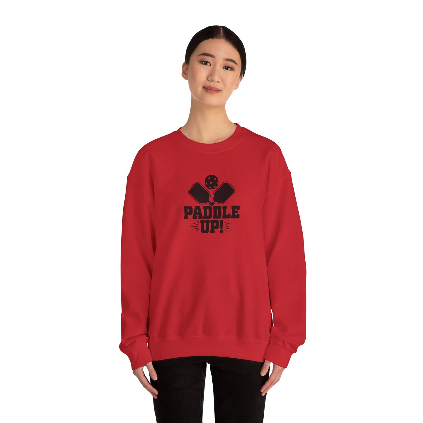 Women's Comfy Pickleball Sweatshirt - Paddle Up