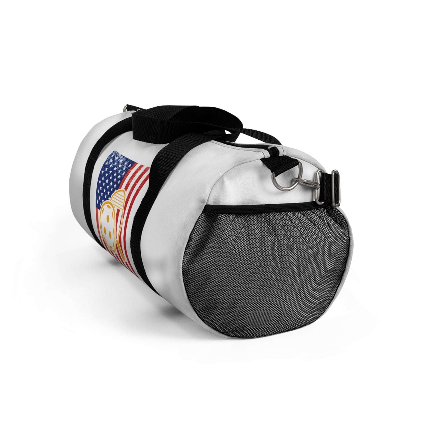 Pickleball Durable Duffel Bag - American Flag with Pickleball