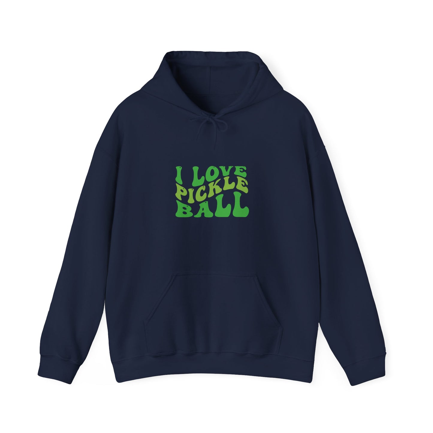 Women's Soft Pickleball Hoodie - I Love Pickleball