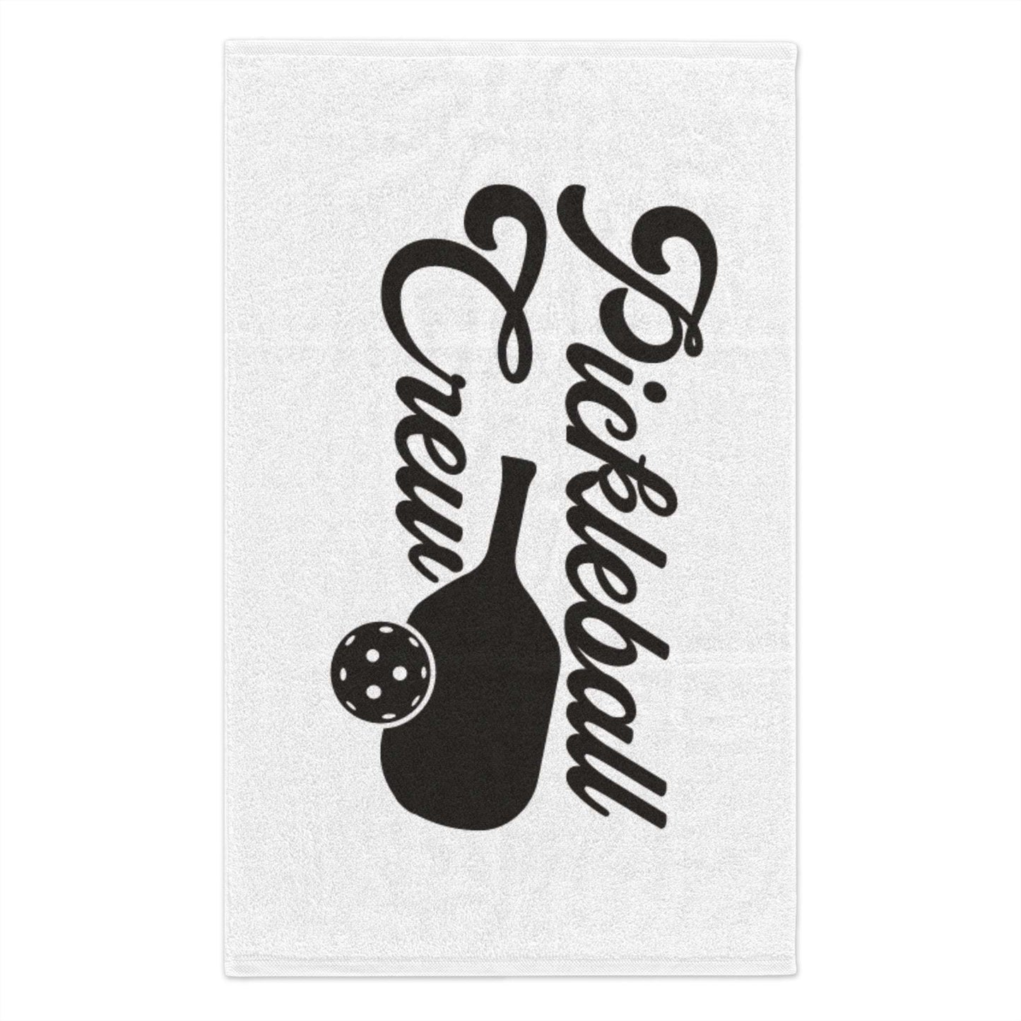 Pickleball Durable Rally Towel - Pickleball Crew White