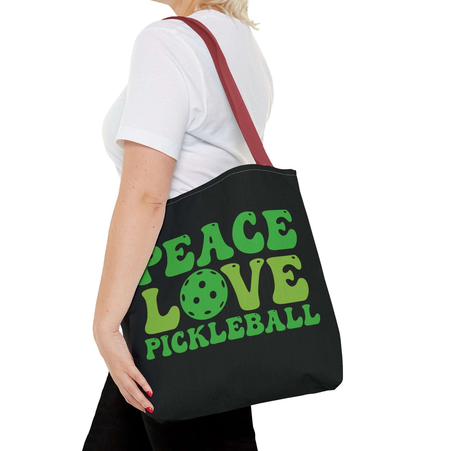 Pickleball Stylish Tote Bag - Peace Love Pickleball
